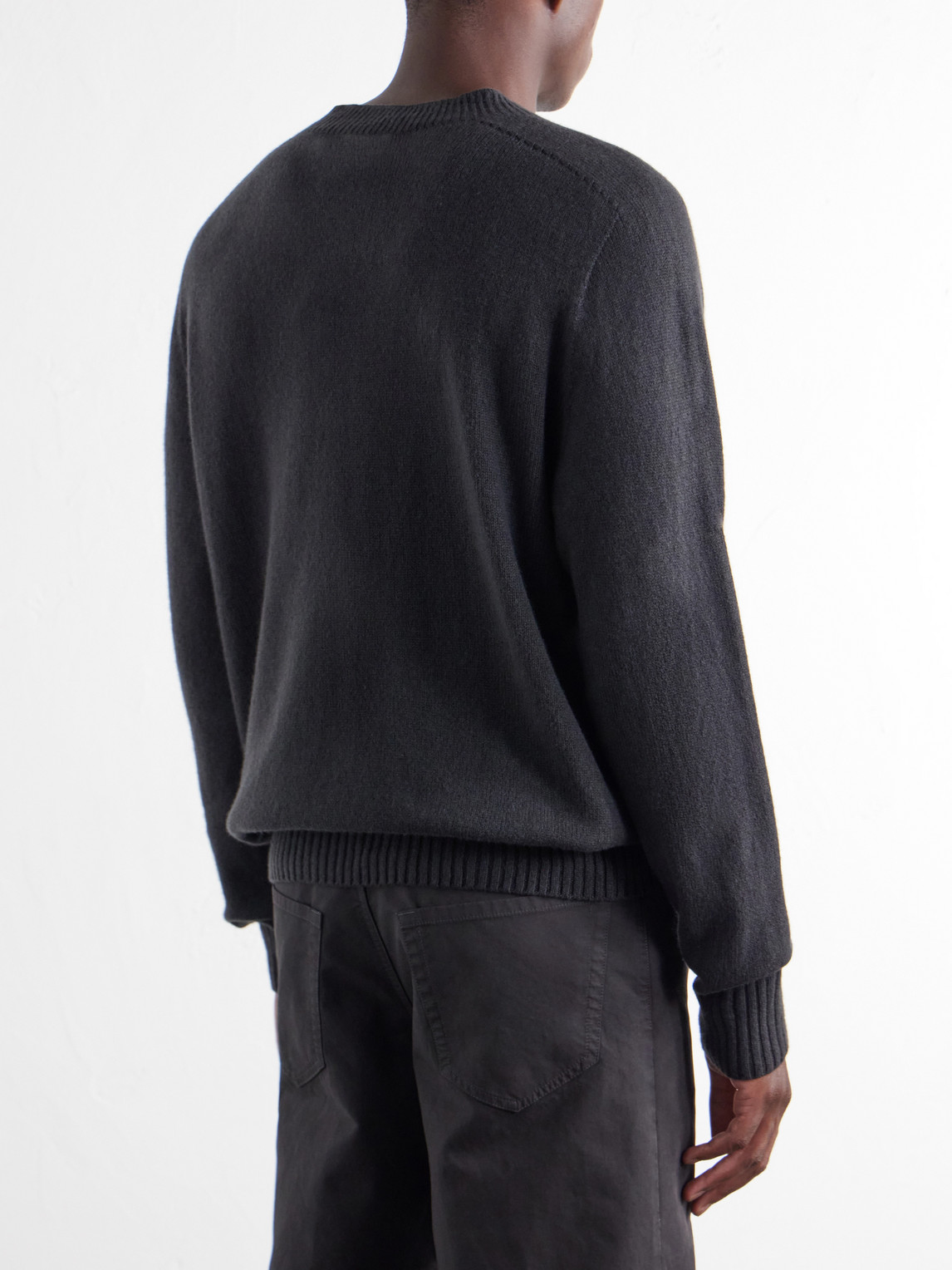 Seamless Merino Wool And Cashmere-Blend Sweater