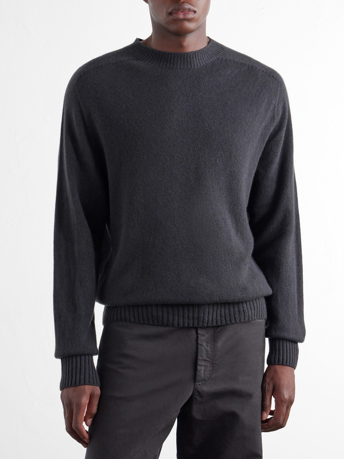 Seamless Merino Wool And Cashmere-Blend Sweater