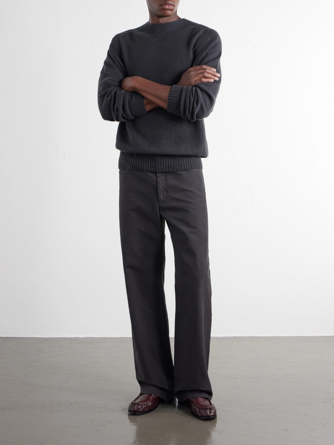 Seamless Merino Wool And Cashmere-Blend Sweater