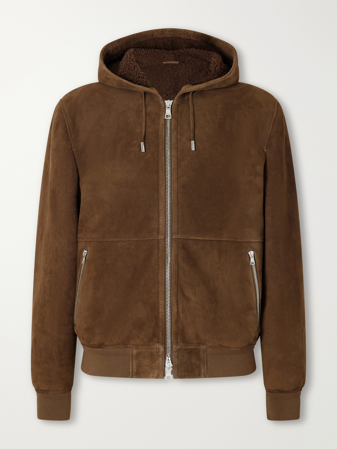 Mr P. - Hooded Shearling Jacket