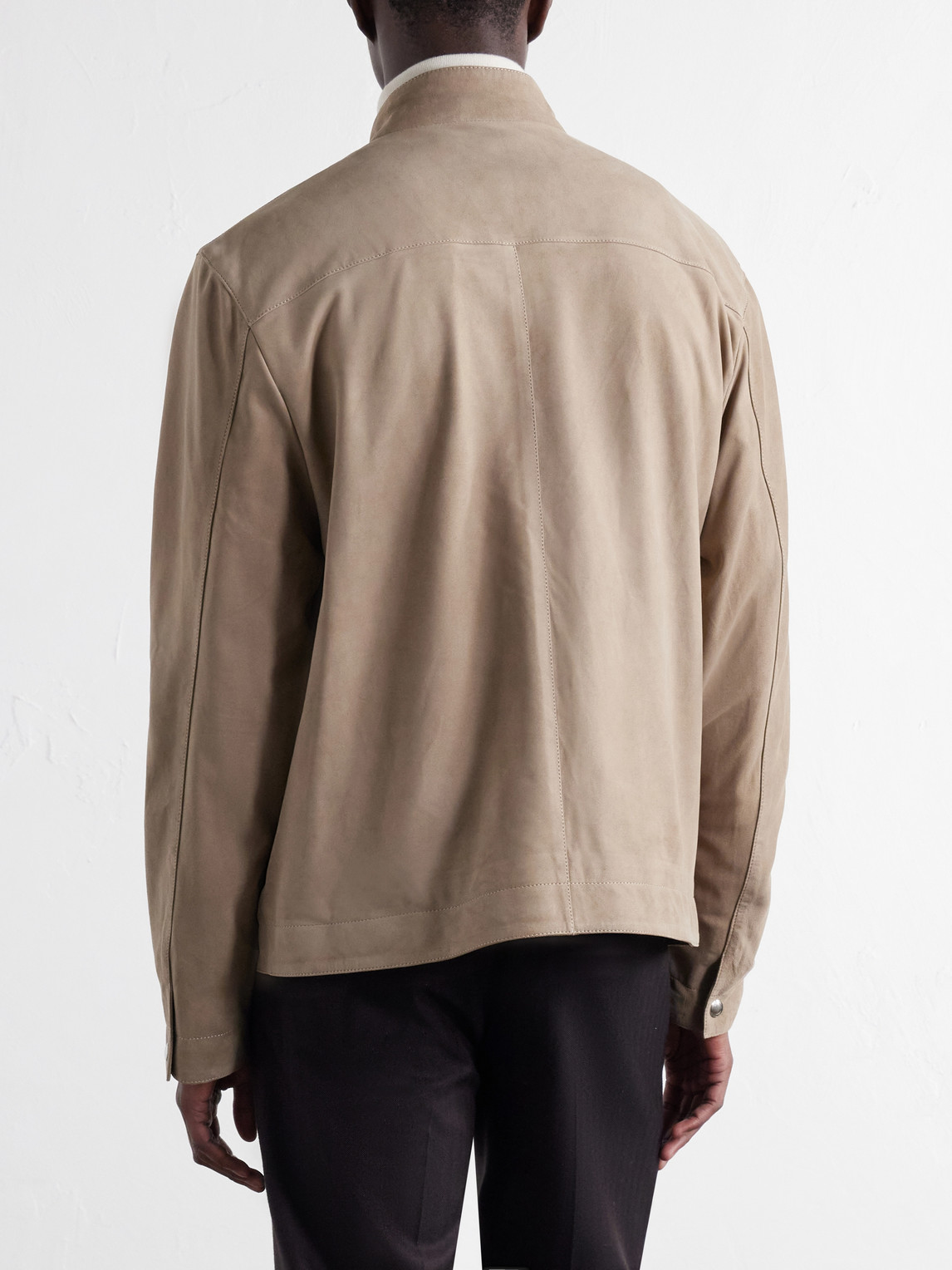 Mr P. - Harrington Suede Jacket