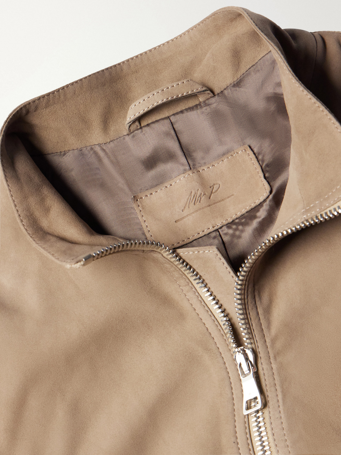 Mr P. - Harrington Suede Jacket
