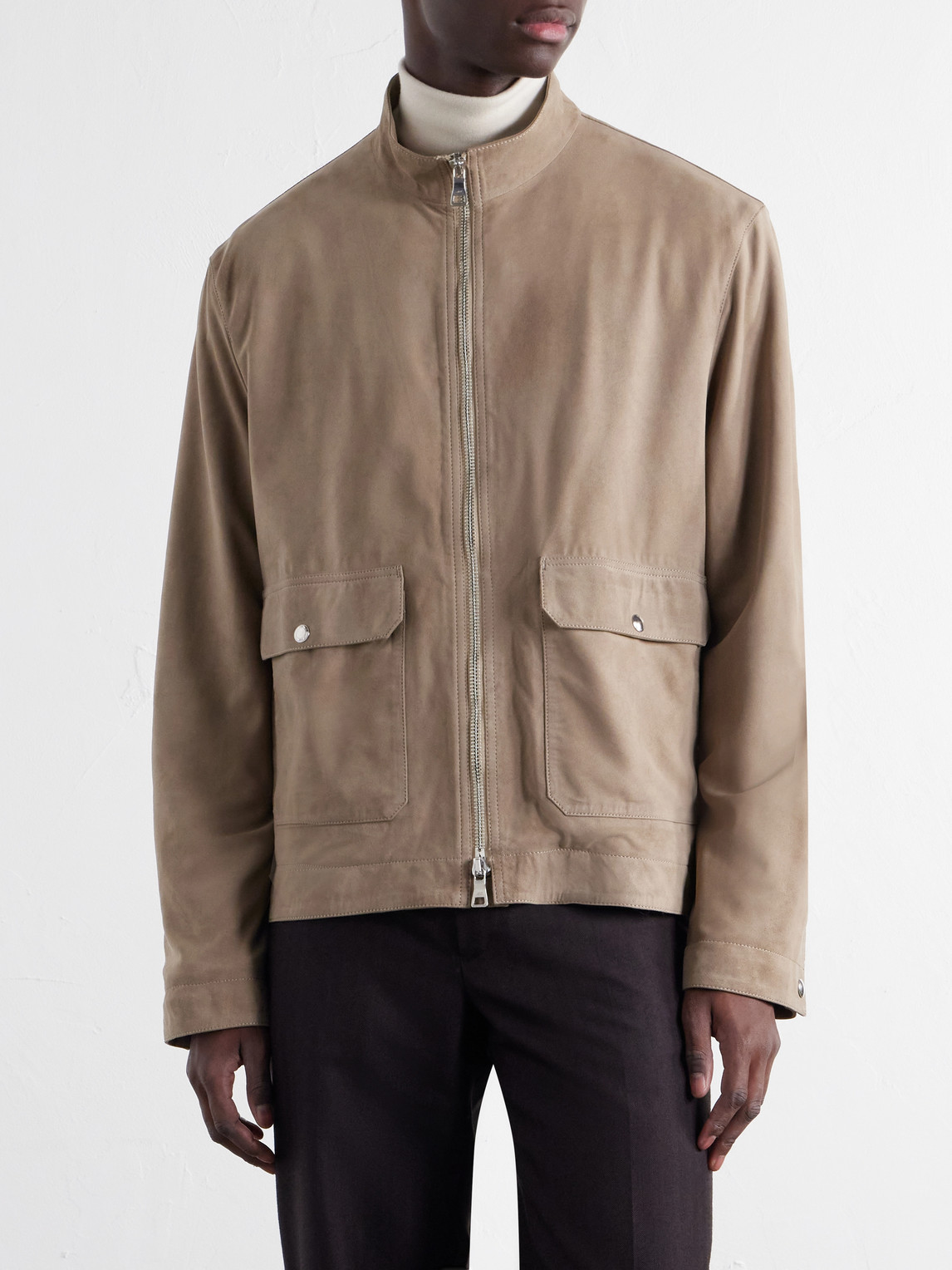Mr P. - Harrington Suede Jacket