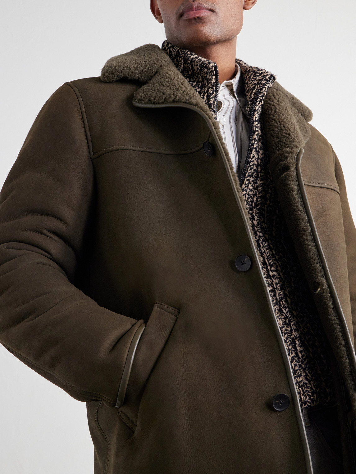 Mr P. - Shearling Coat