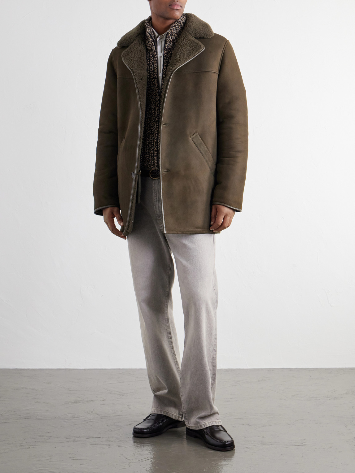 Mr P. - Shearling Coat
