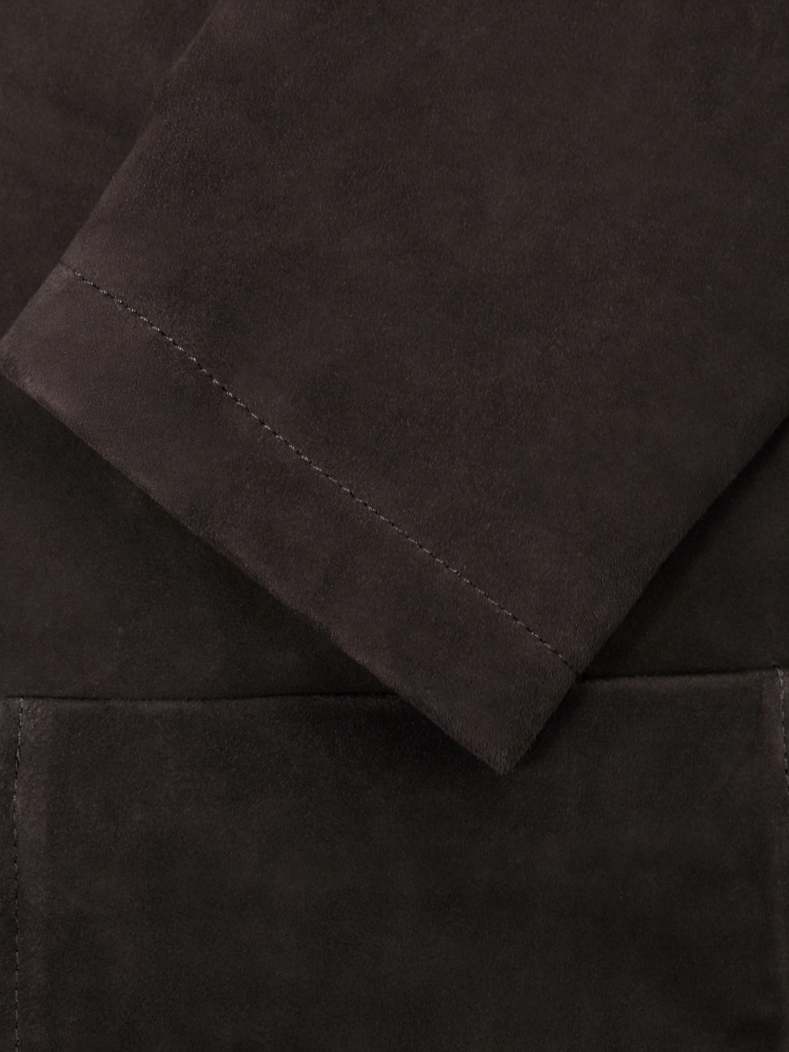 Mr P. - Suede Suit Jacket