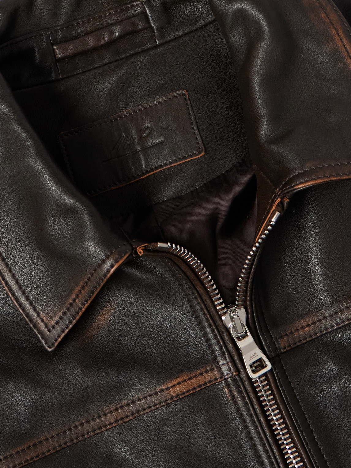 Mr P. - Distressed Leather