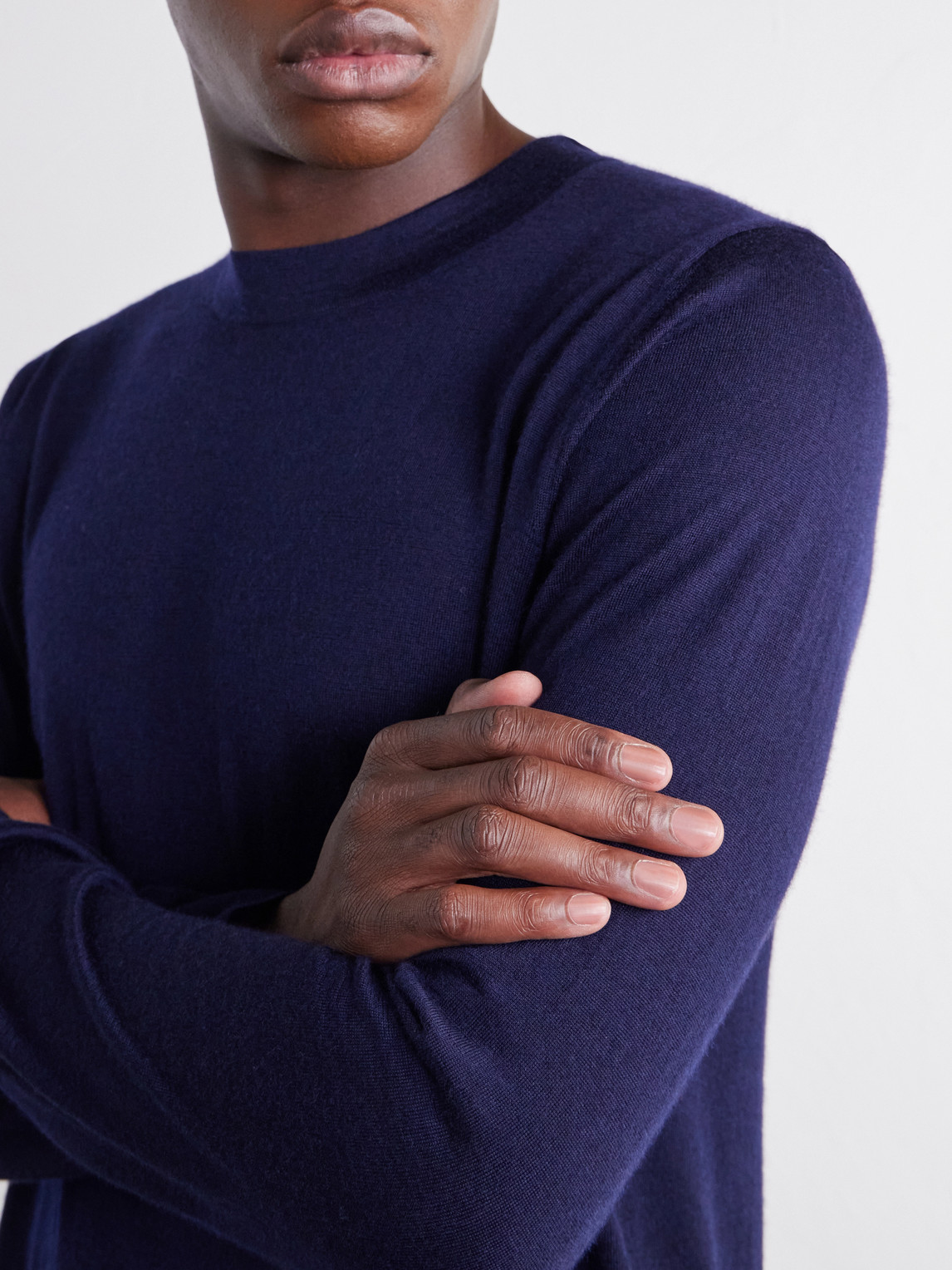 Mr P. - Cashmere And Silk-Blend Sweater