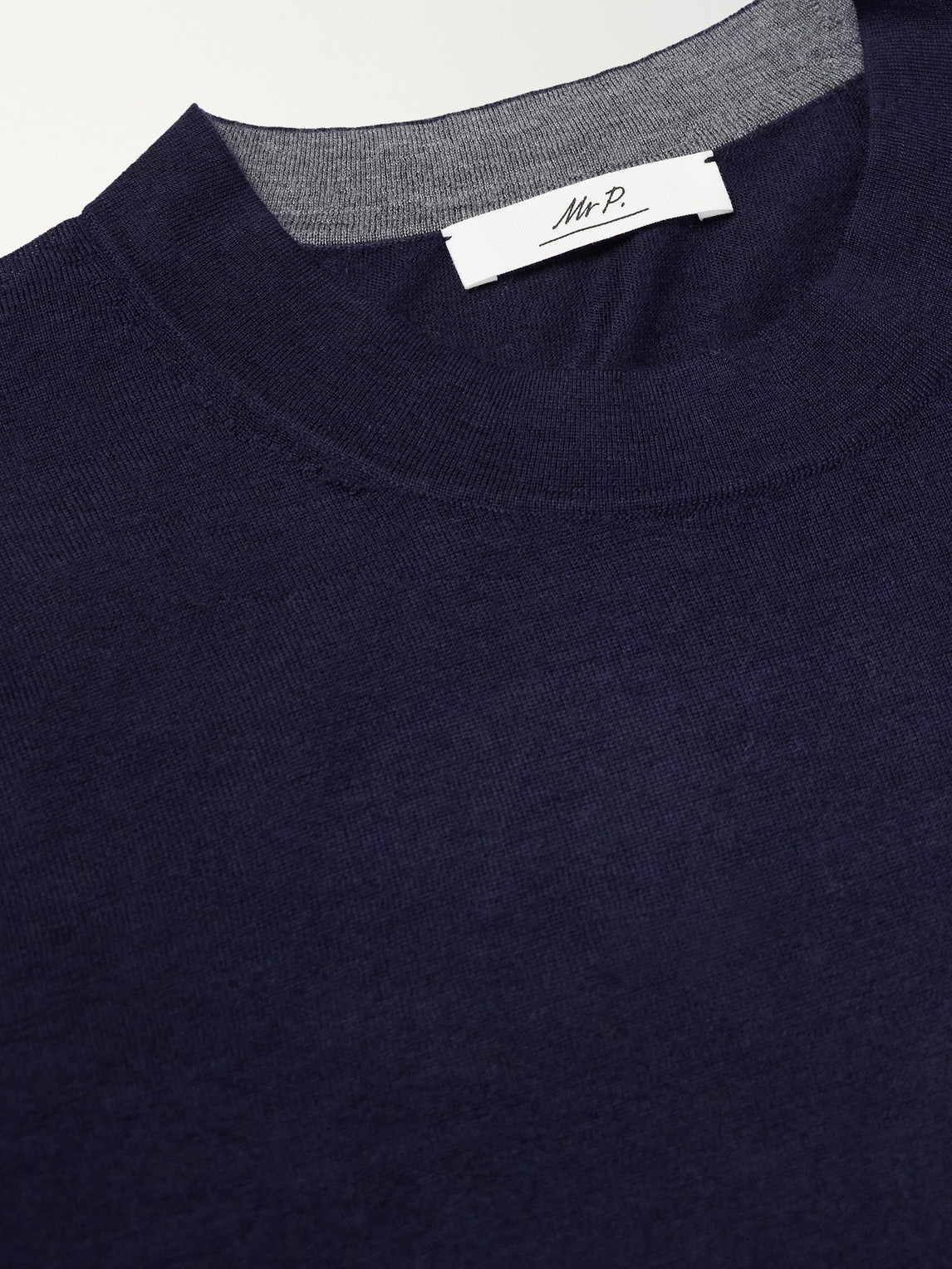 Mr P. - Cashmere And Silk-Blend Sweater