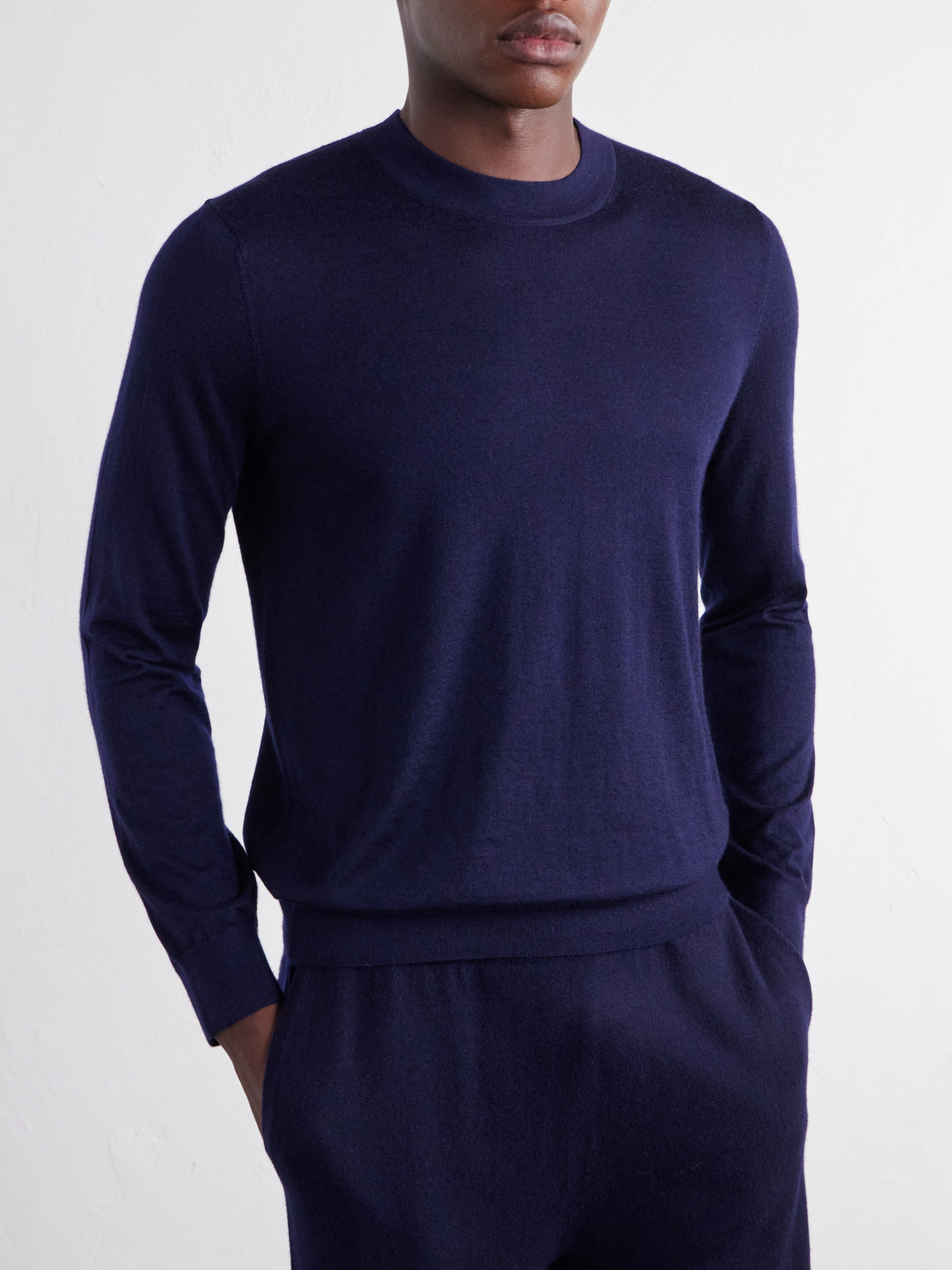 Mr P. - Cashmere And Silk-Blend Sweater