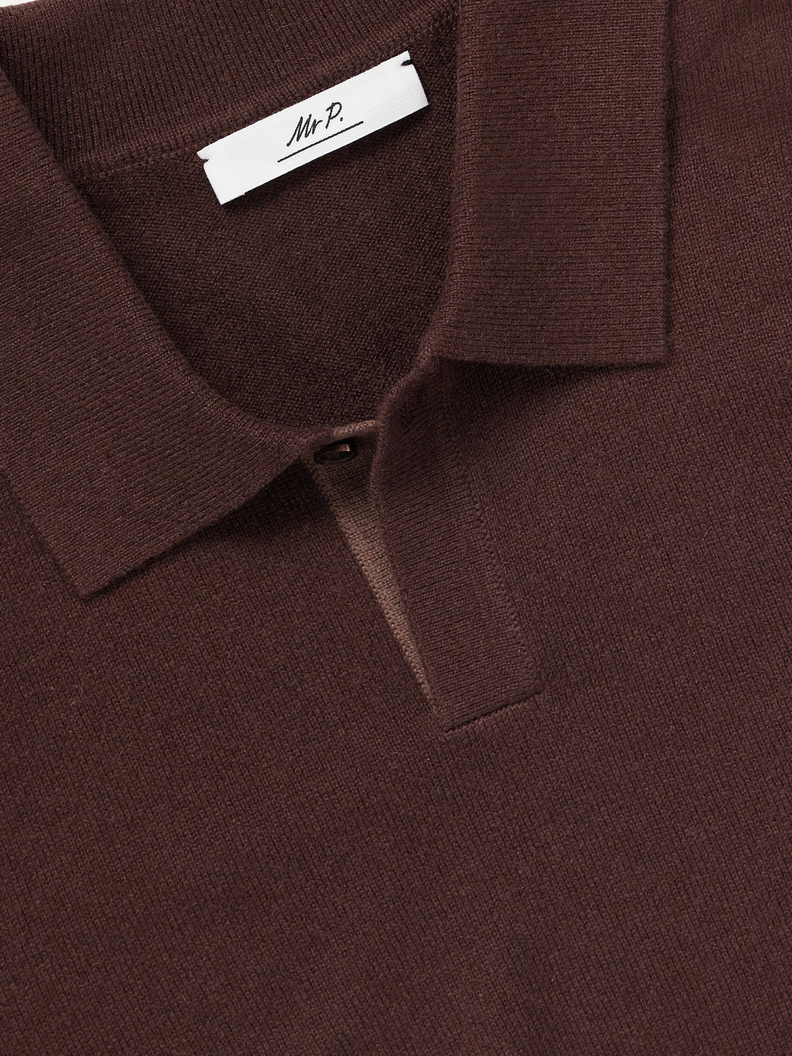 Mr P. - Cashmere Polo Sweater
