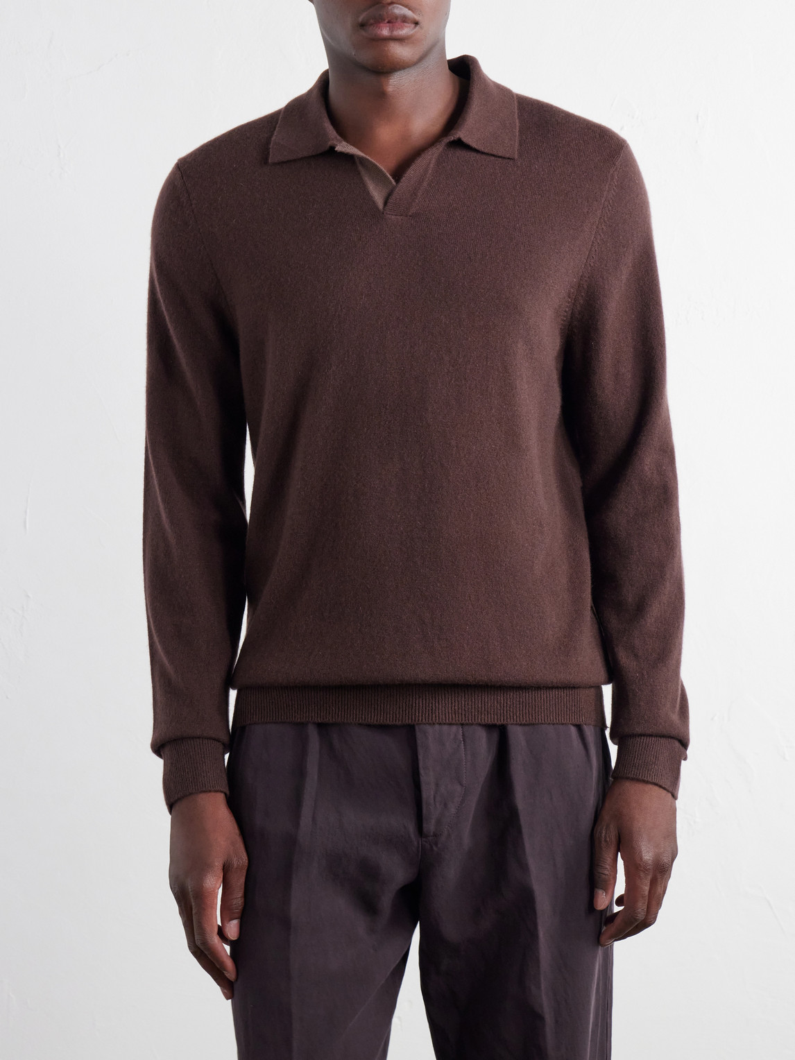 Mr P. - Cashmere Polo Sweater
