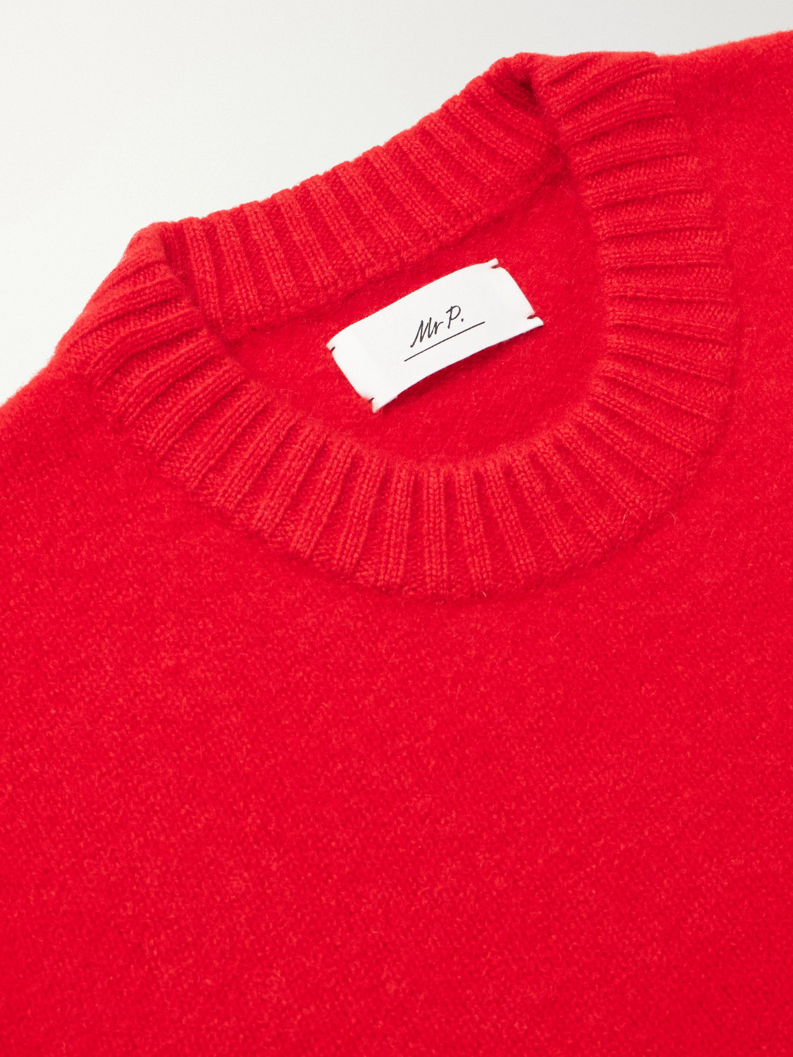 Mr P. - Brushed-Cashmere Sweater