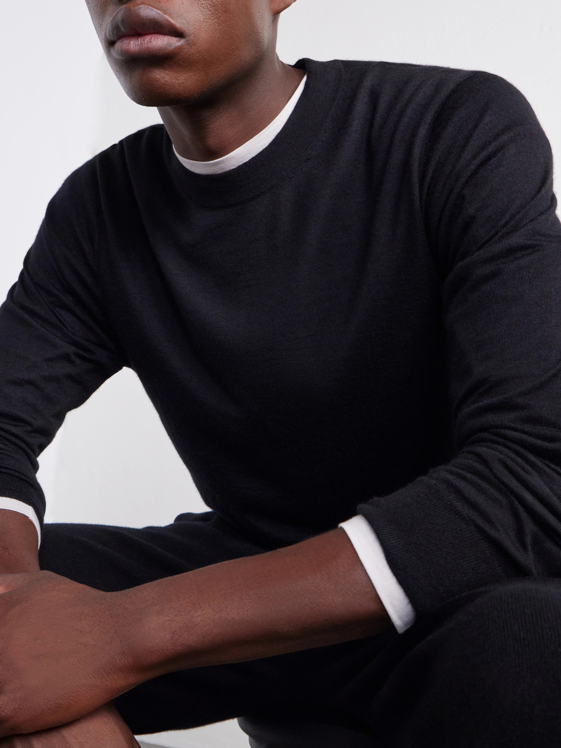Mr P. - Cashmere And Silk-Blend Sweater