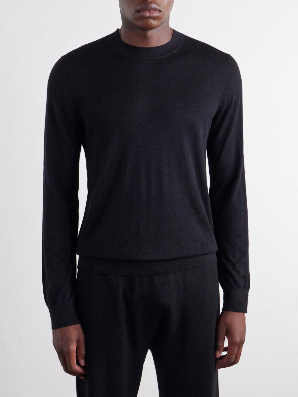 Mr P. - Cashmere And Silk-Blend Sweater