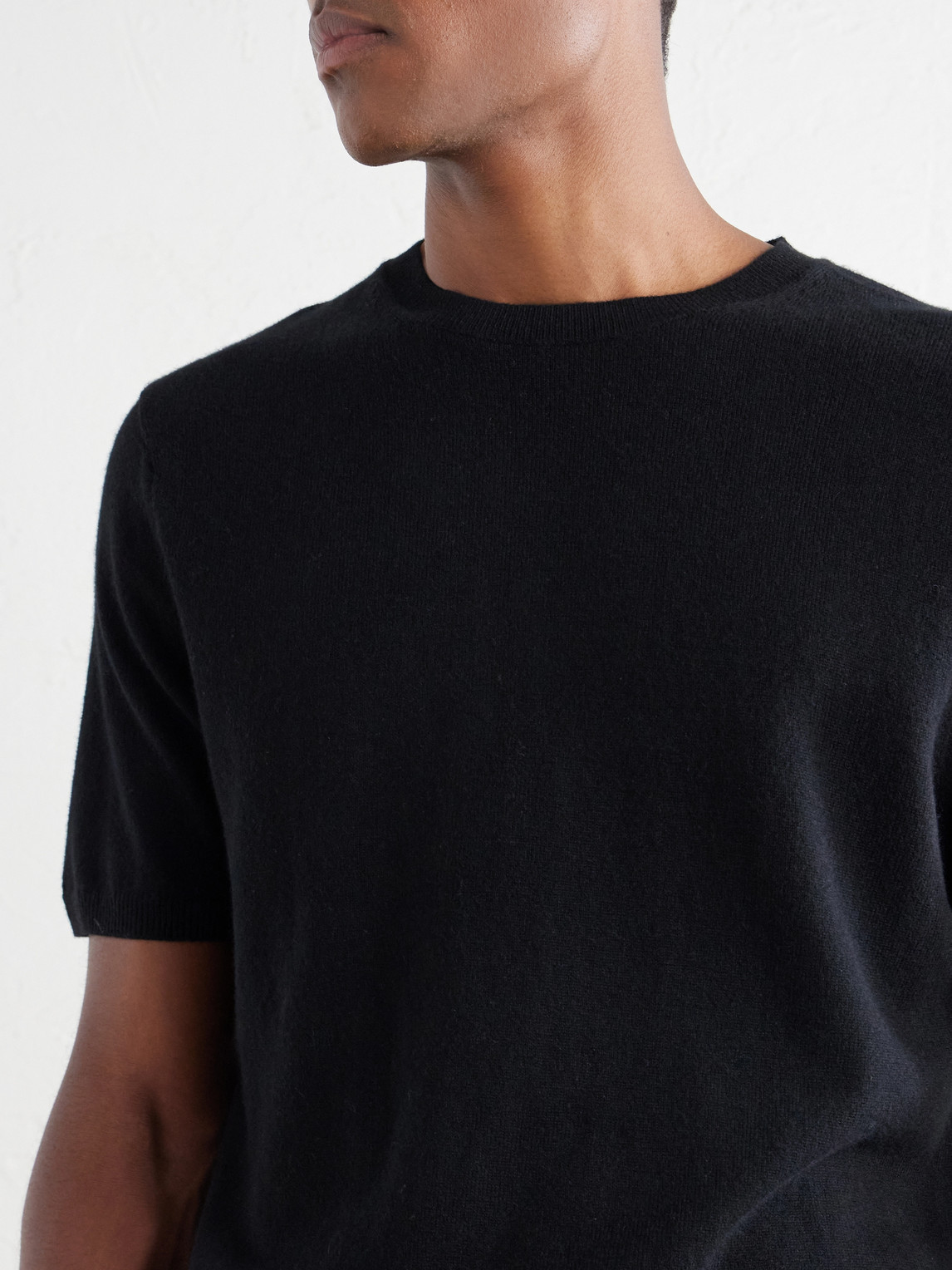 Mr P. - Knitted Cashmere T-Shirt