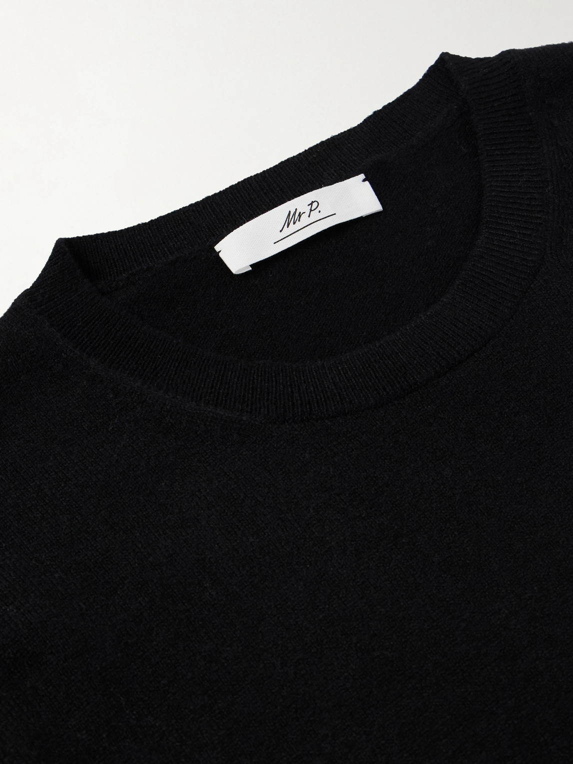 Mr P. - Knitted Cashmere T-Shirt