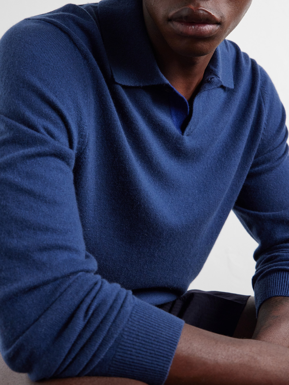 Mr P. - Cashmere Polo Sweater