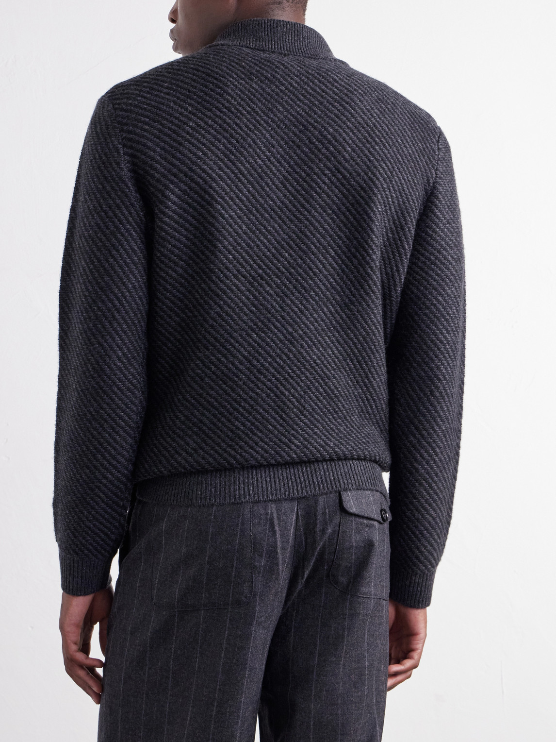 Mr P. - Wool Polo Sweater
