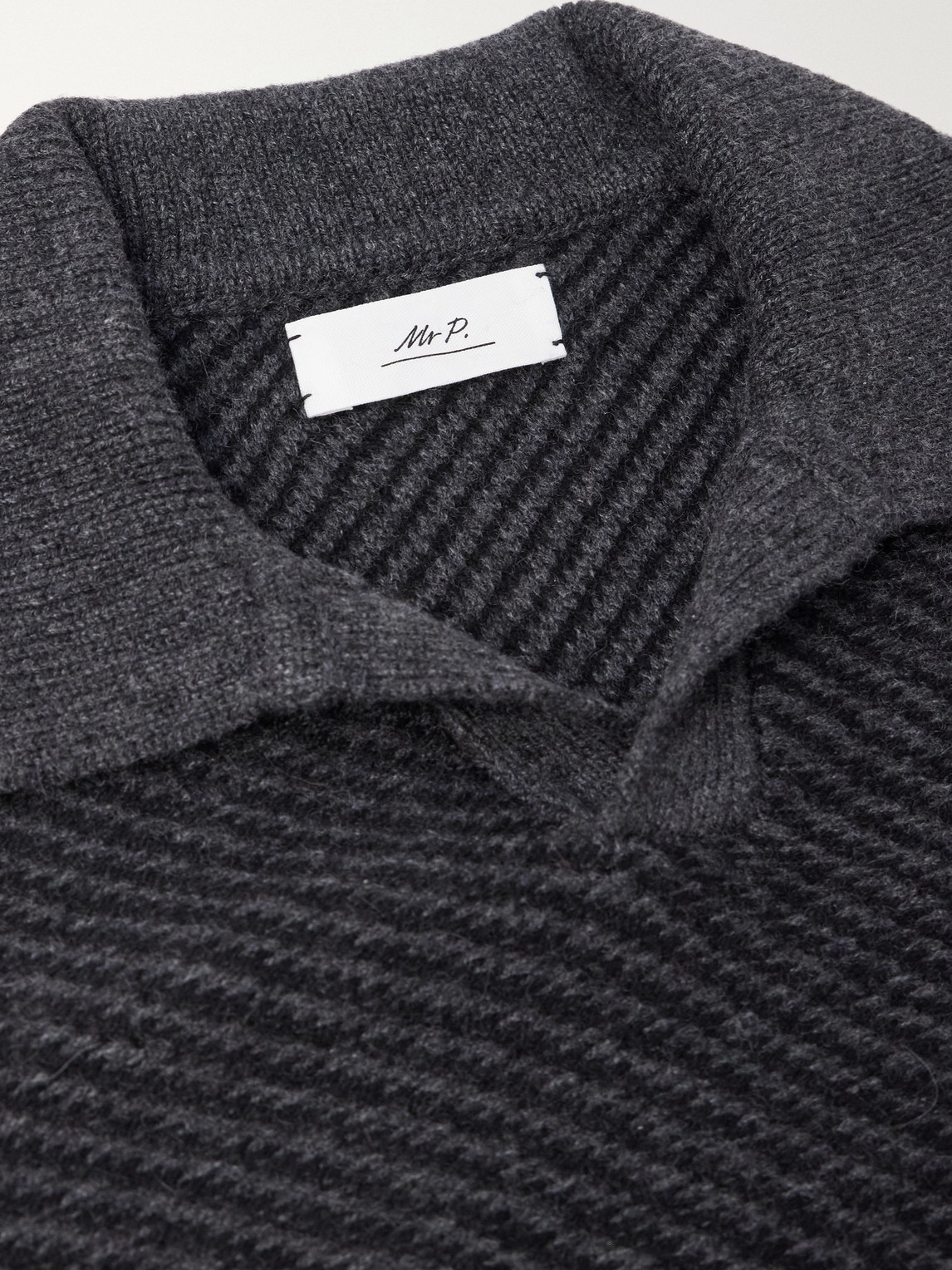 Mr P. - Wool Polo Sweater