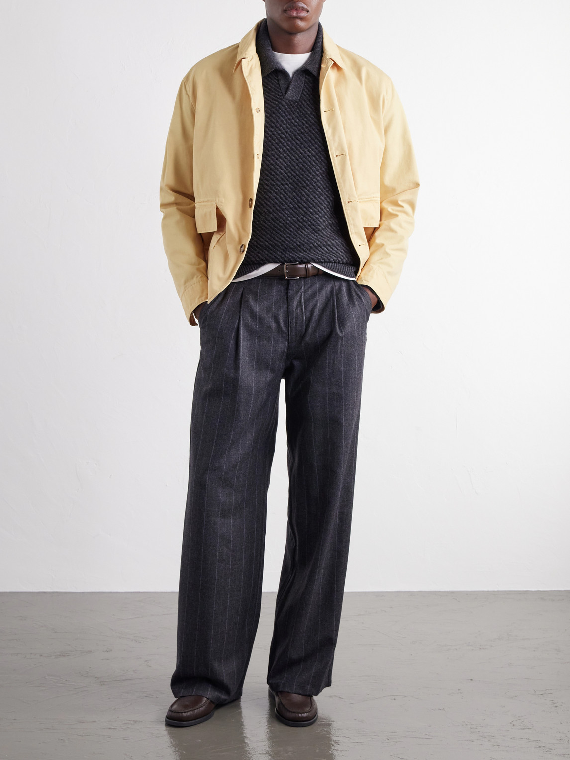 Mr P. - Wool Polo Sweater