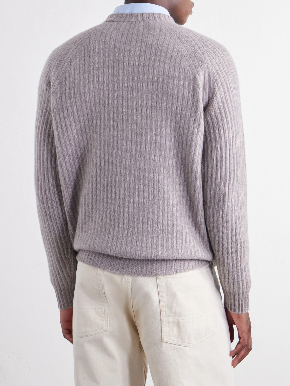 Mr P. - Ribbed Cashmere Sweater
