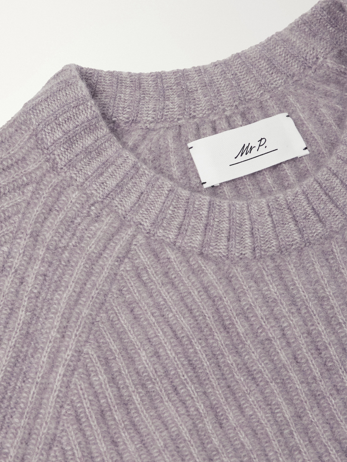 Mr P. - Ribbed Cashmere Sweater