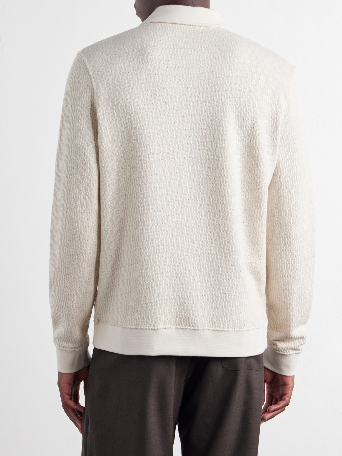 Mr P. - Cotton Polo Sweater
