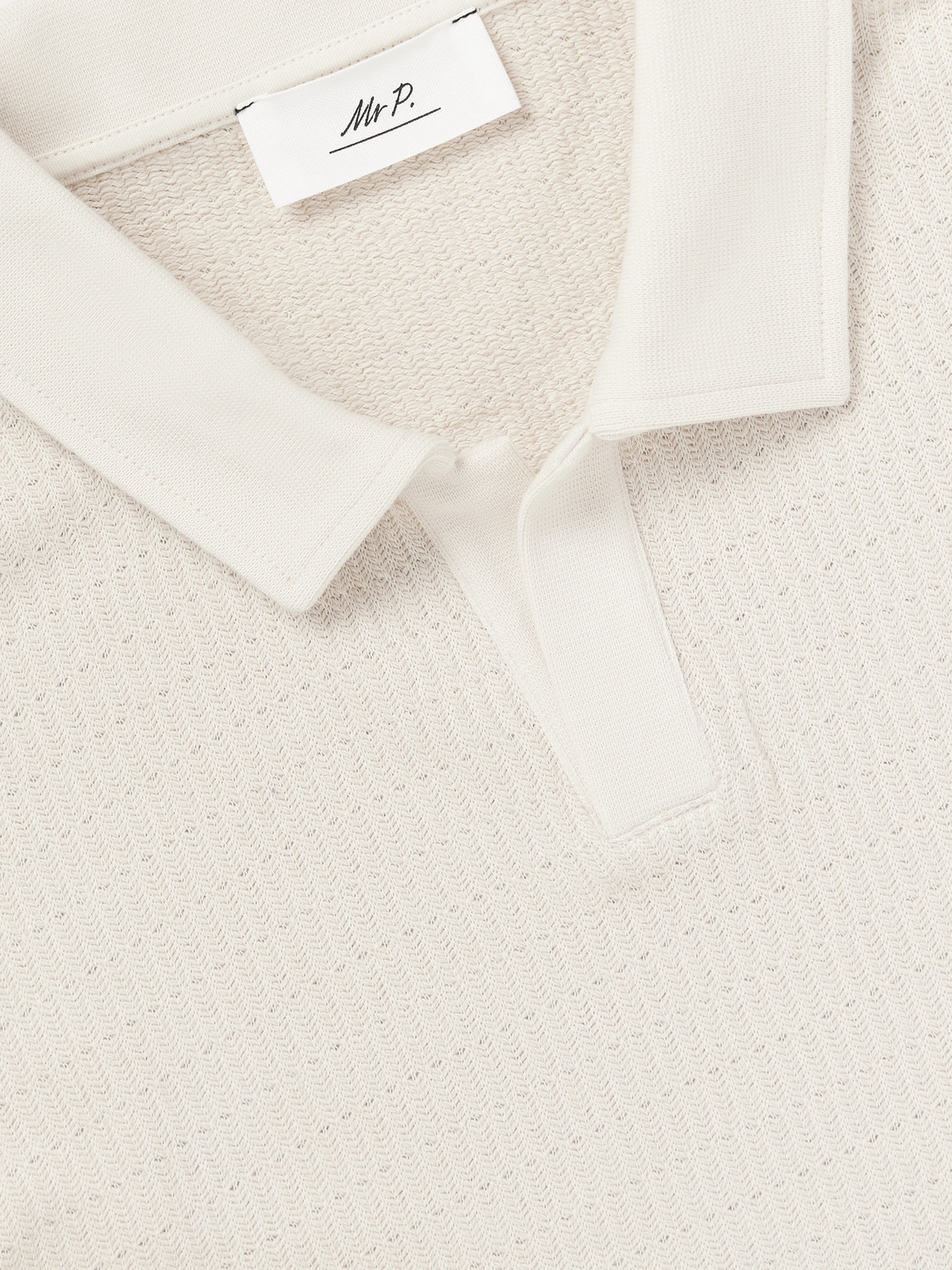 Mr P. - Cotton Polo Sweater