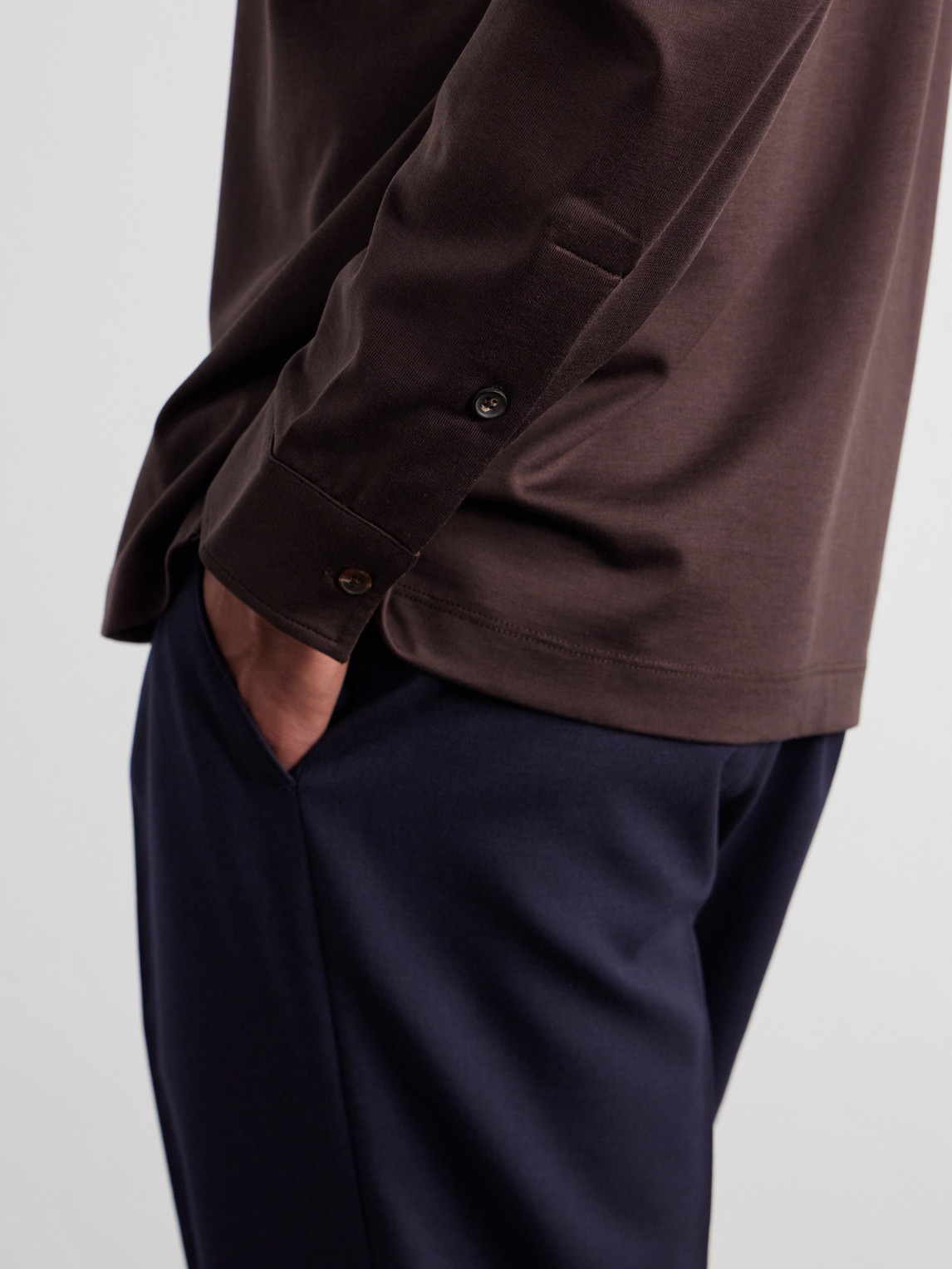 Mr P. - Silk And Cotton-Blend Polo Shirt