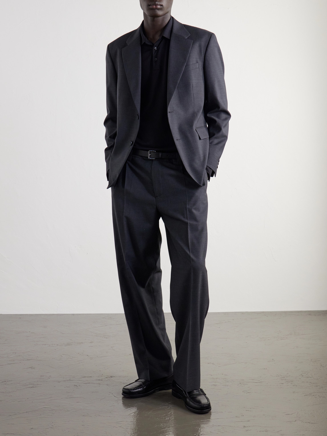 Mr P. - Silk And Cotton-Blend Polo Shirt