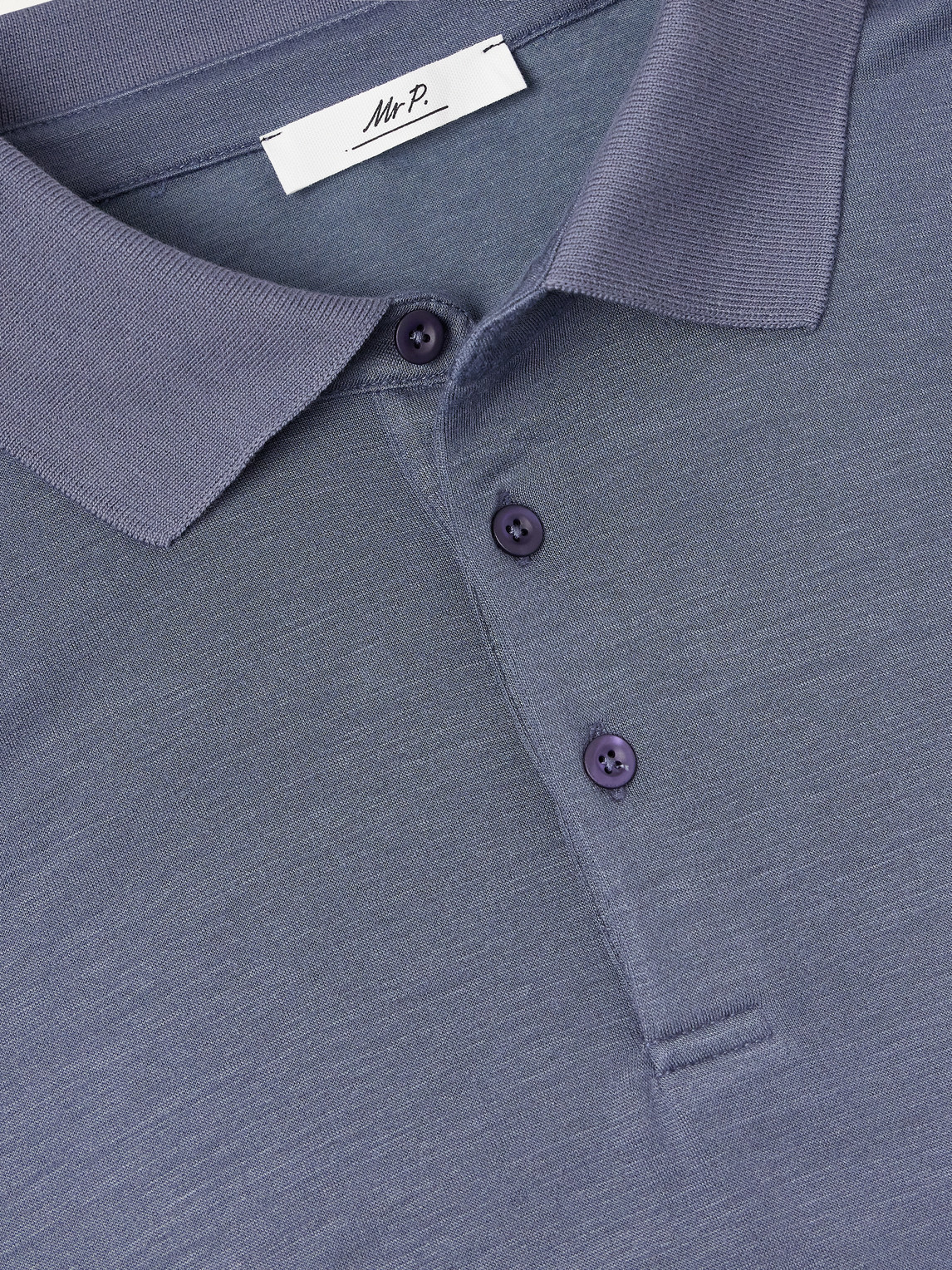 Mr P. - Woven Polo Shirt