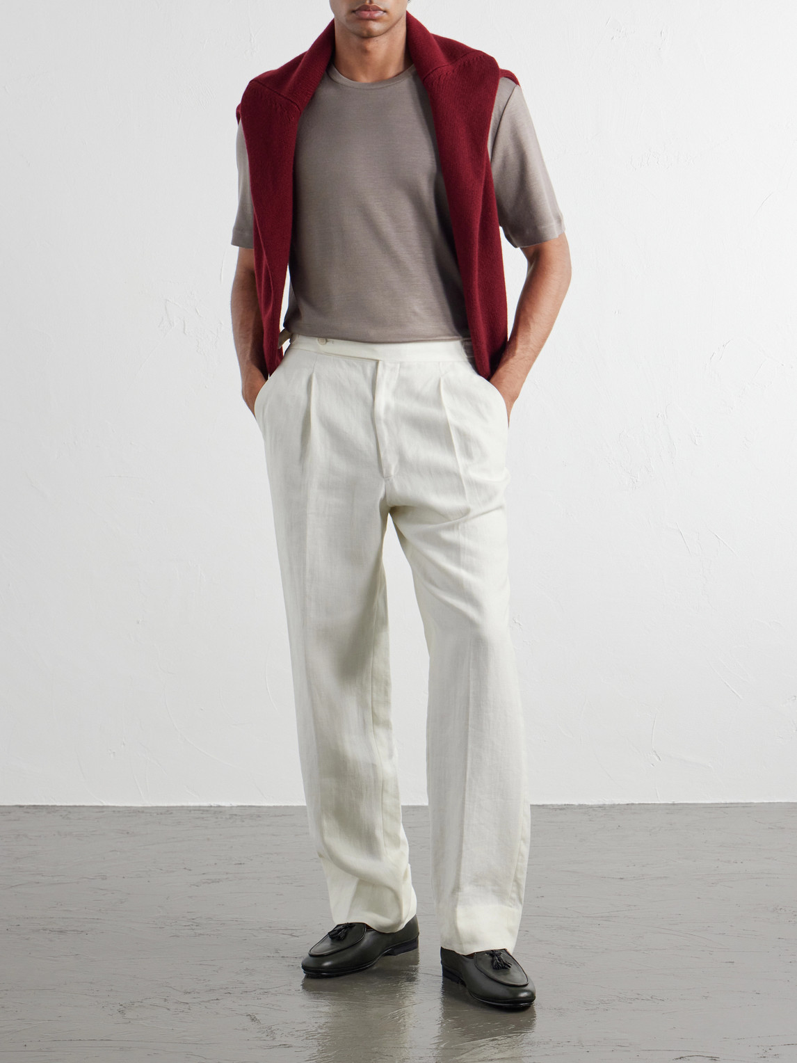 Mr P. - Cotton And Lyocell-Blend Jersey T-Shirt