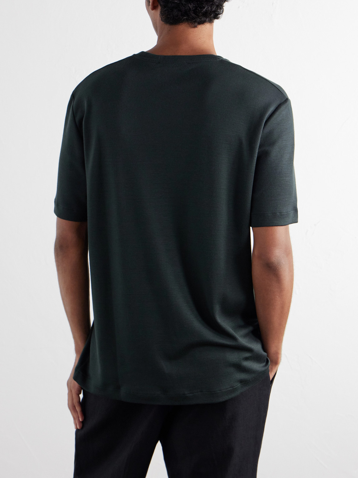 Mr P. - Cotton And Lyocell-Blend Jersey T-Shirt