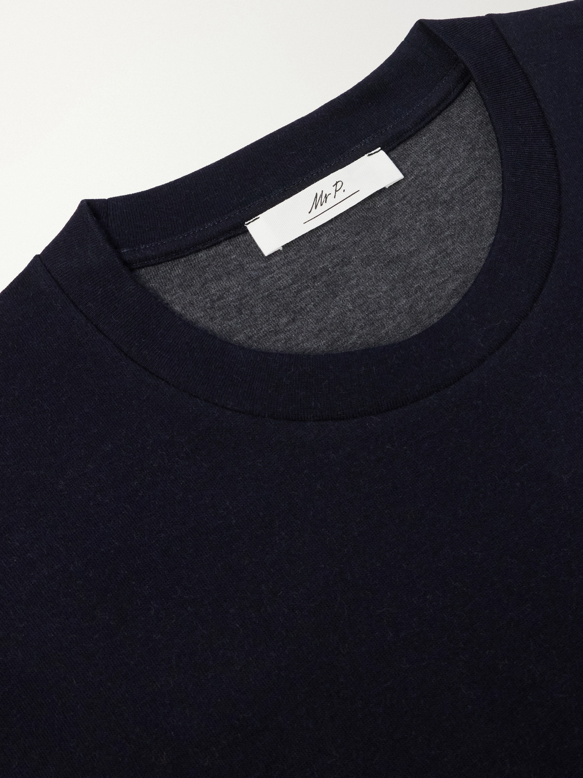 Mr P. - Cotton-Blend Double-Faced Jersey T-Shirt