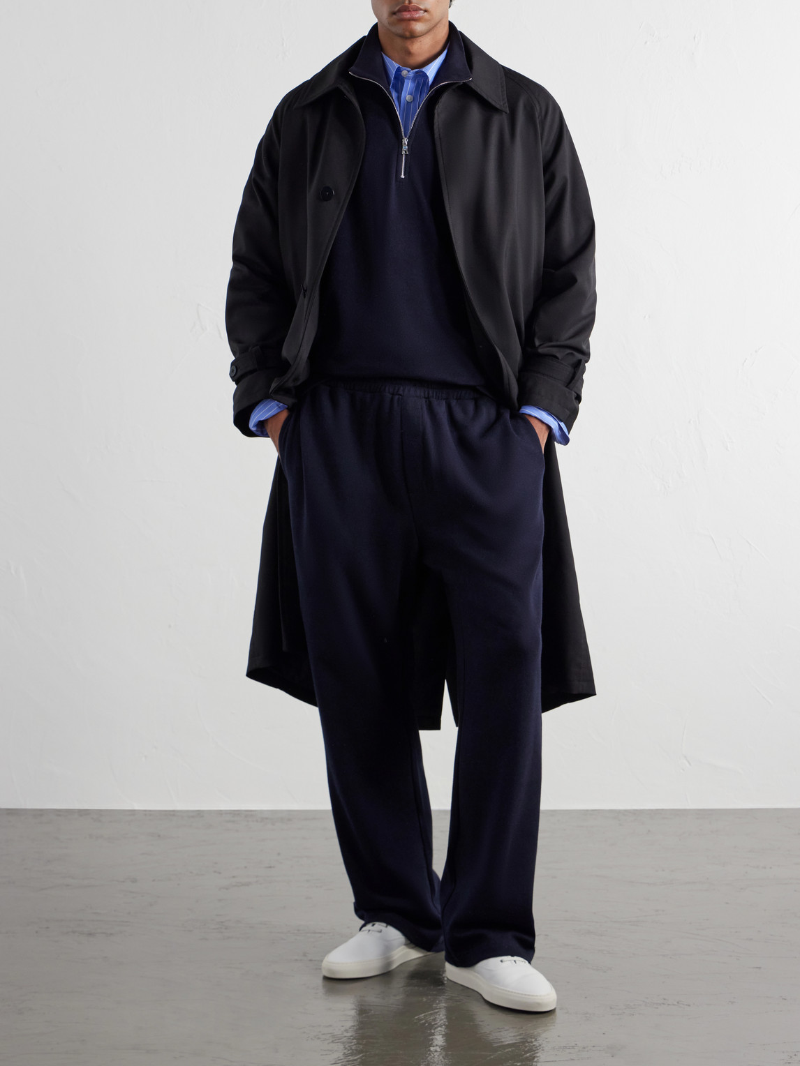 Mr P. - Cotton-Blend Jersey Sweatpants