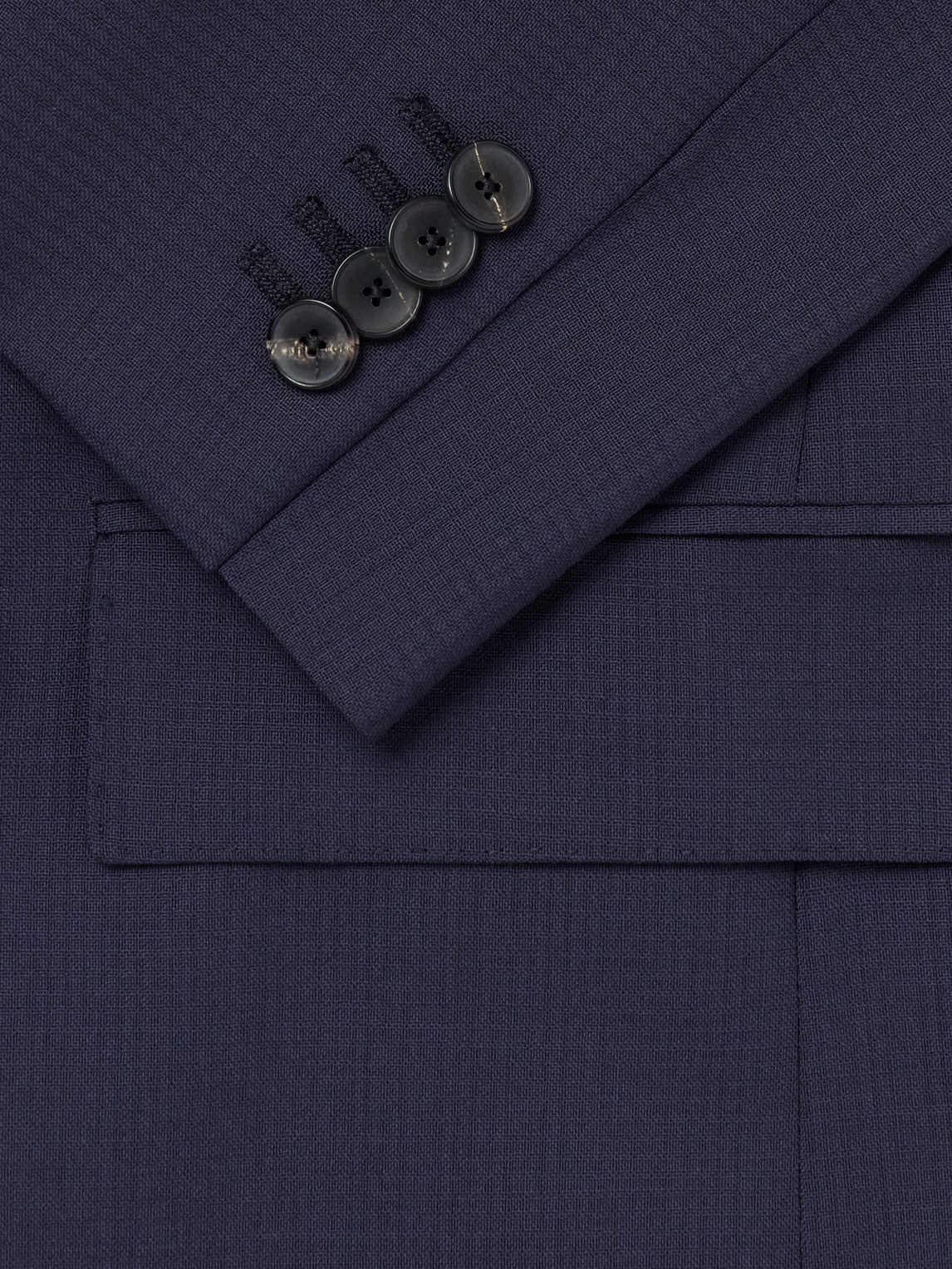 Mr P. - Double-Breasted Houndstooth Wool Suit Jacket