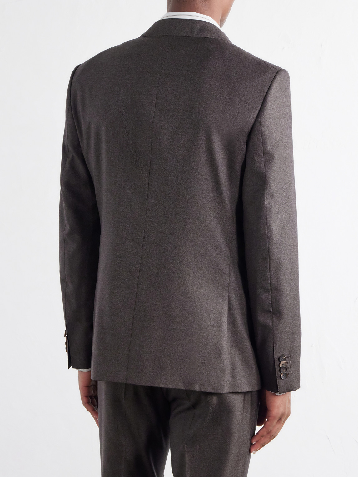 Mr P. - Luxe Slim-Fit Wool And Silk-Blend Suit Jacket