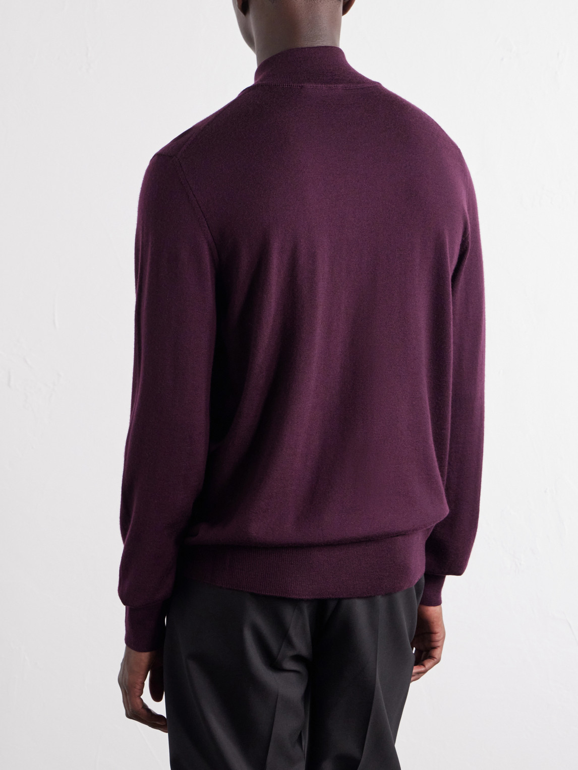 Mr P. - Merino Wool Half-Zip Sweater