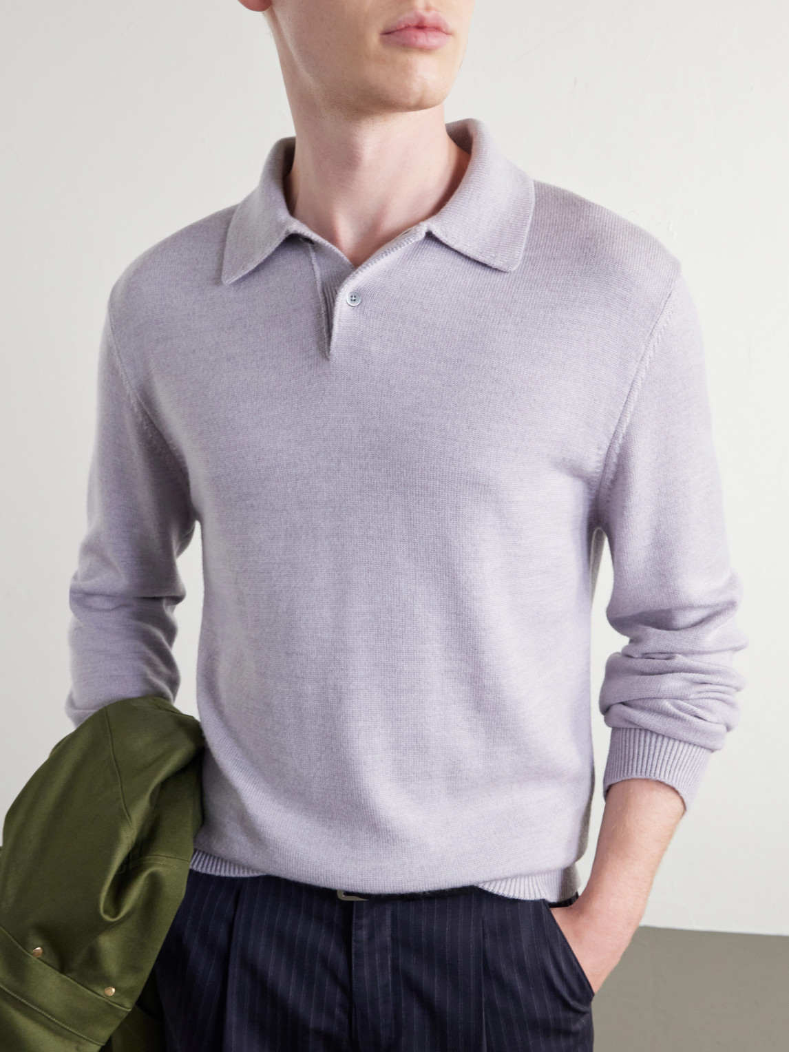 Mr P. - Merino Polo Shirt