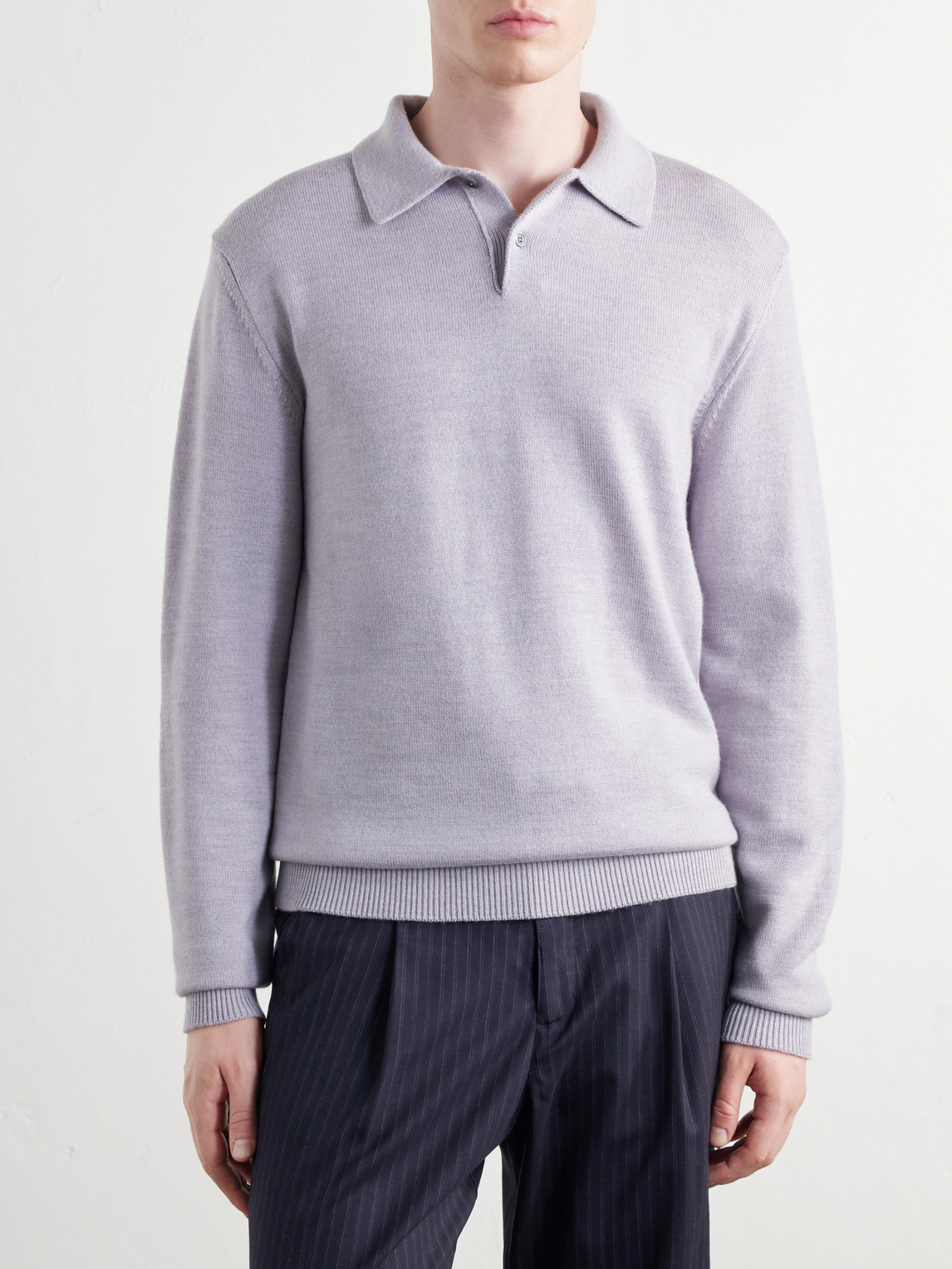 Mr P. - Merino Polo Shirt