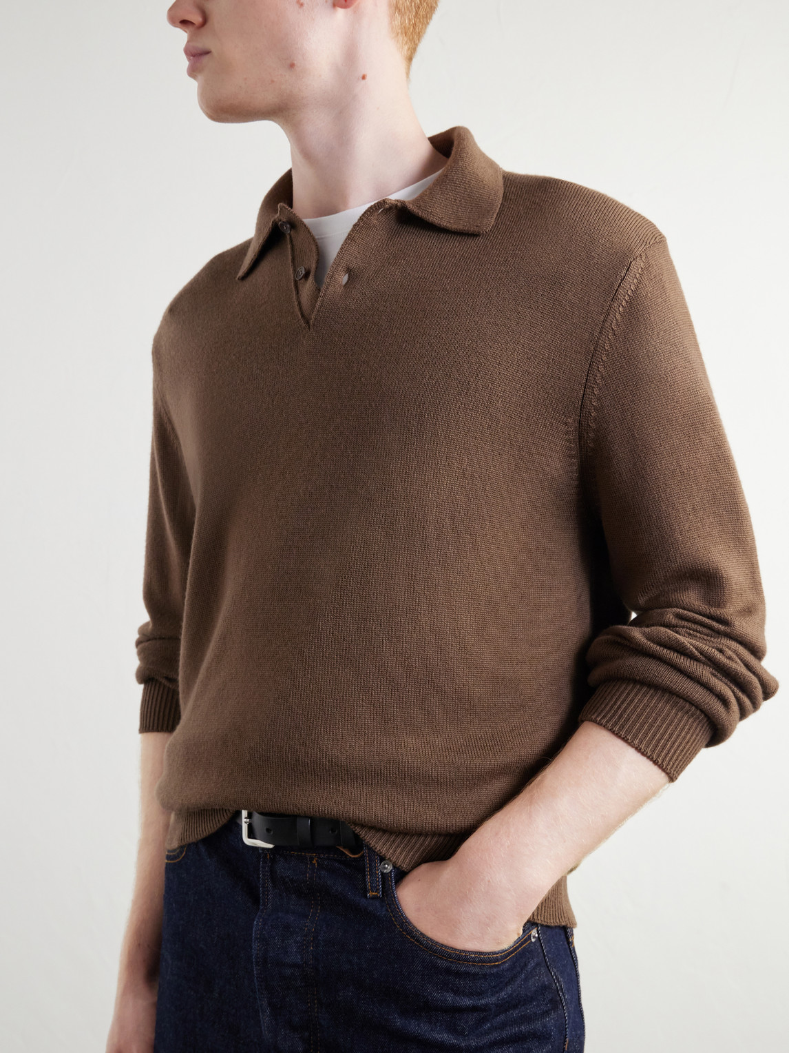 Mr P. - Merino Polo Shirt