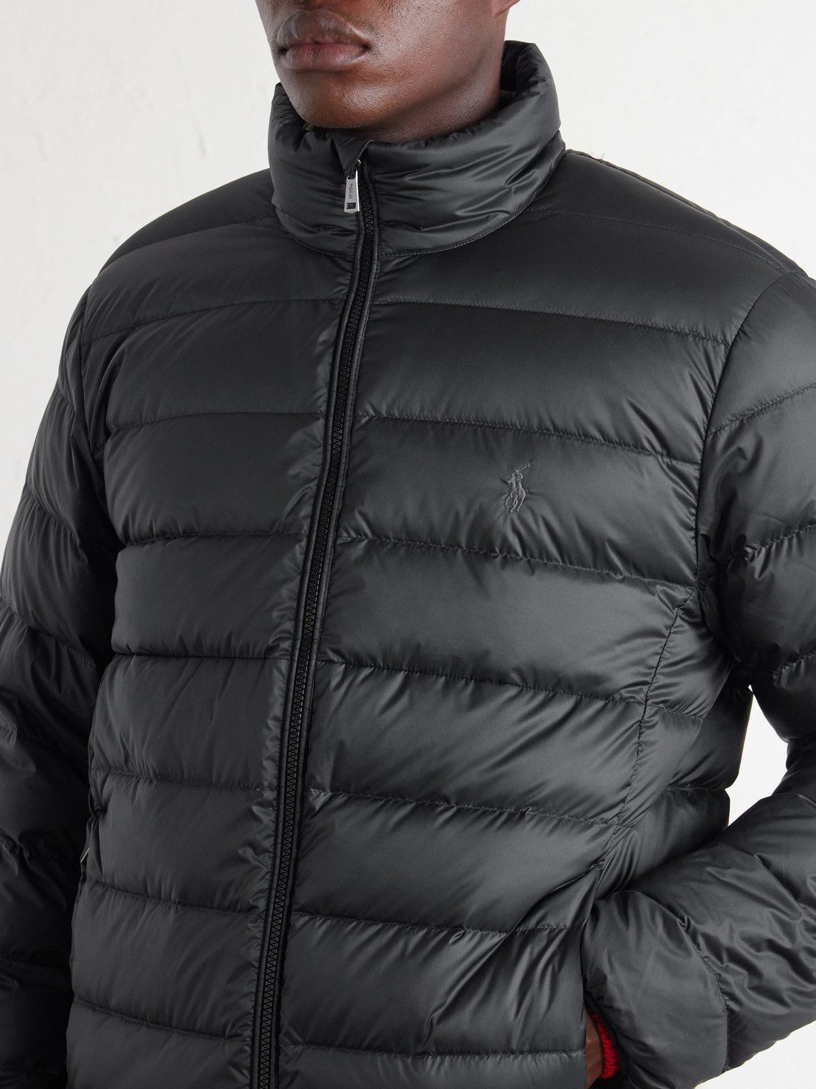 Polo Ralph Lauren Logo-Embroidered Quilted Shell Jacket - Men | Thumbnail 5