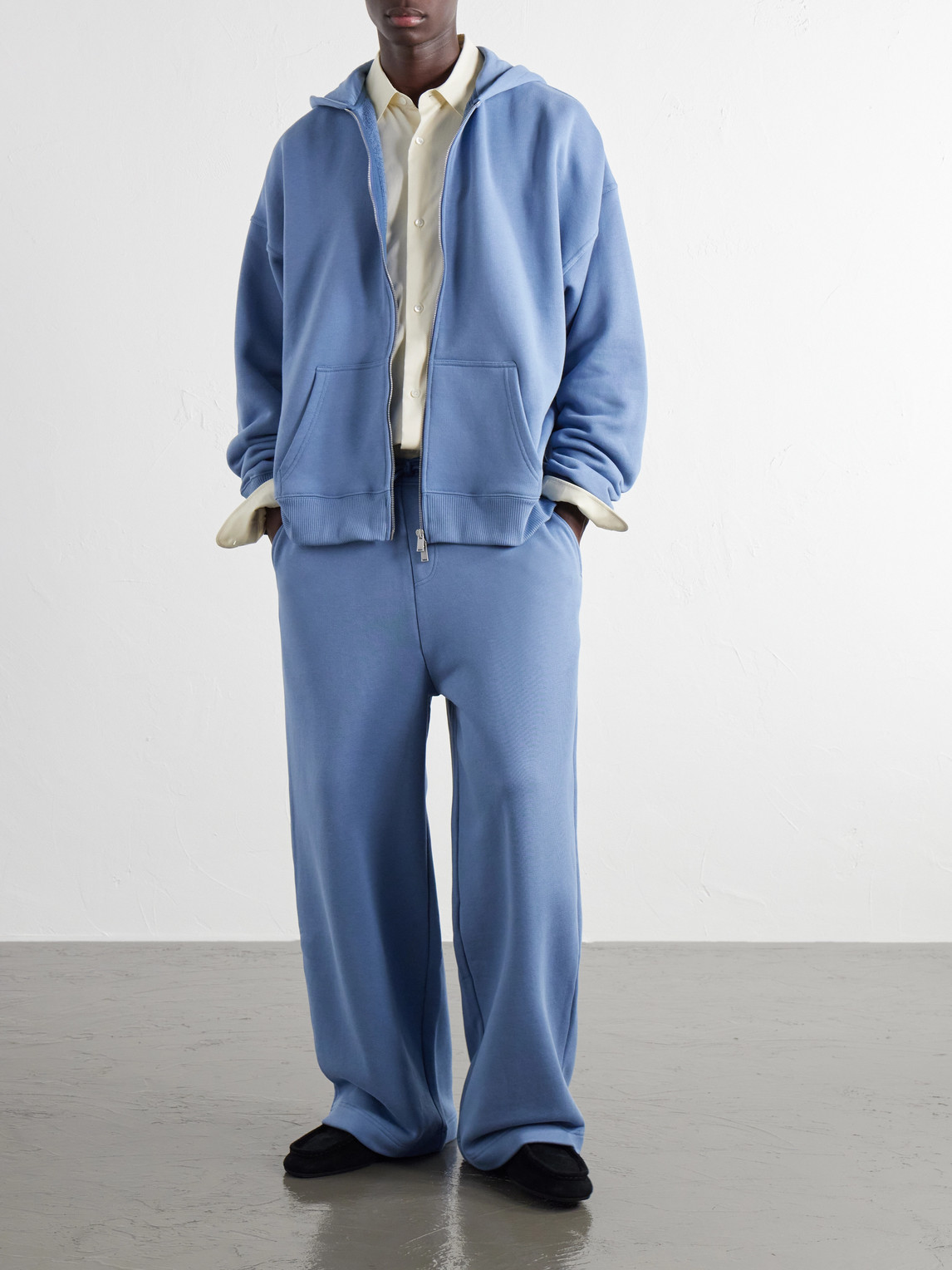Tapered Cotton-Jersey Drawstring Sweatpants