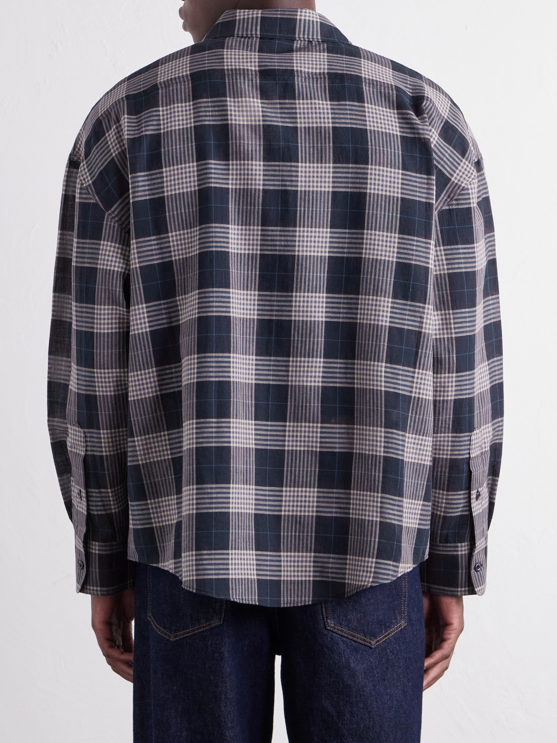 Checked Cotton Shirt