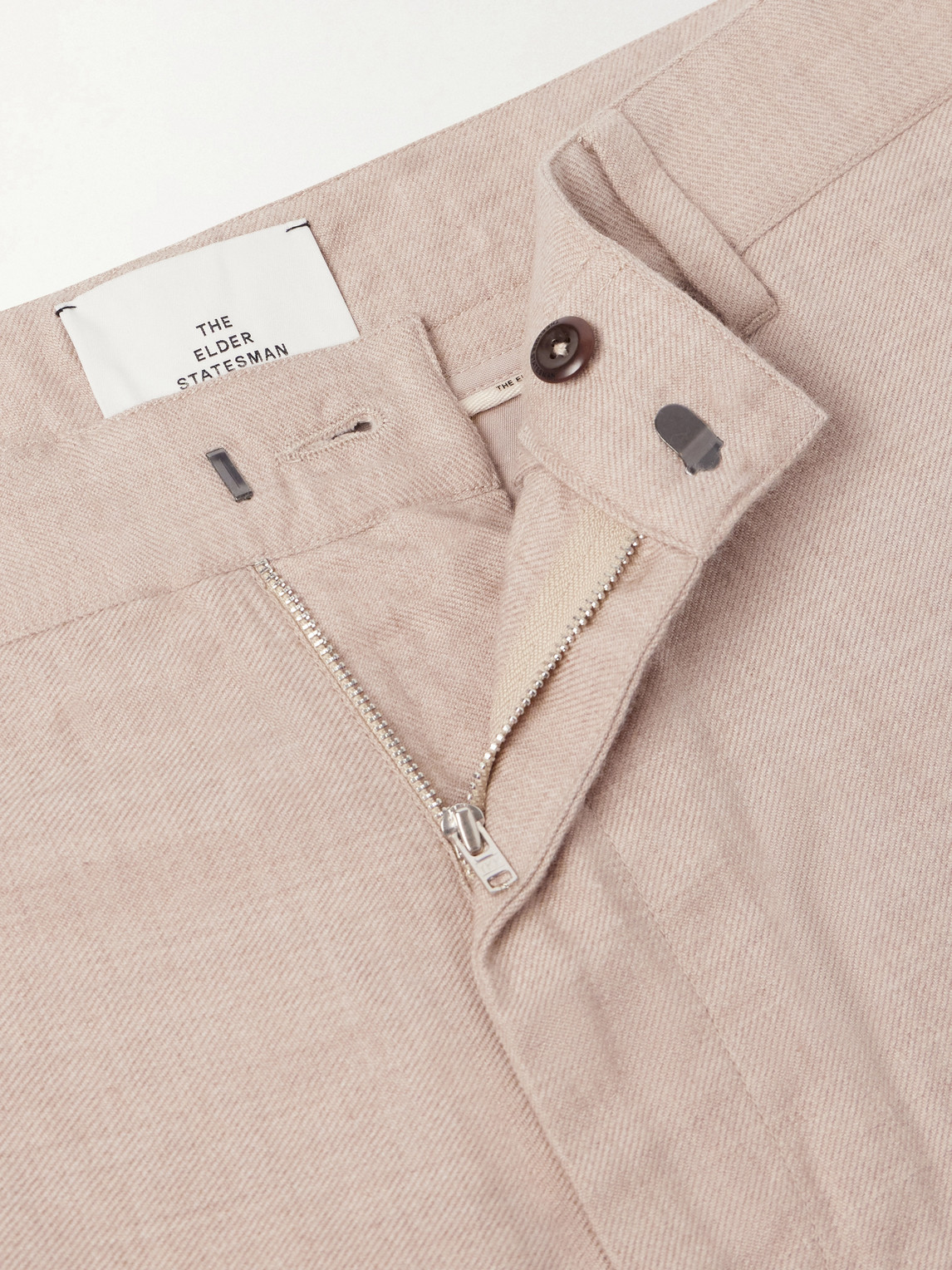 Cashmina Slacker Straight-Leg Wool