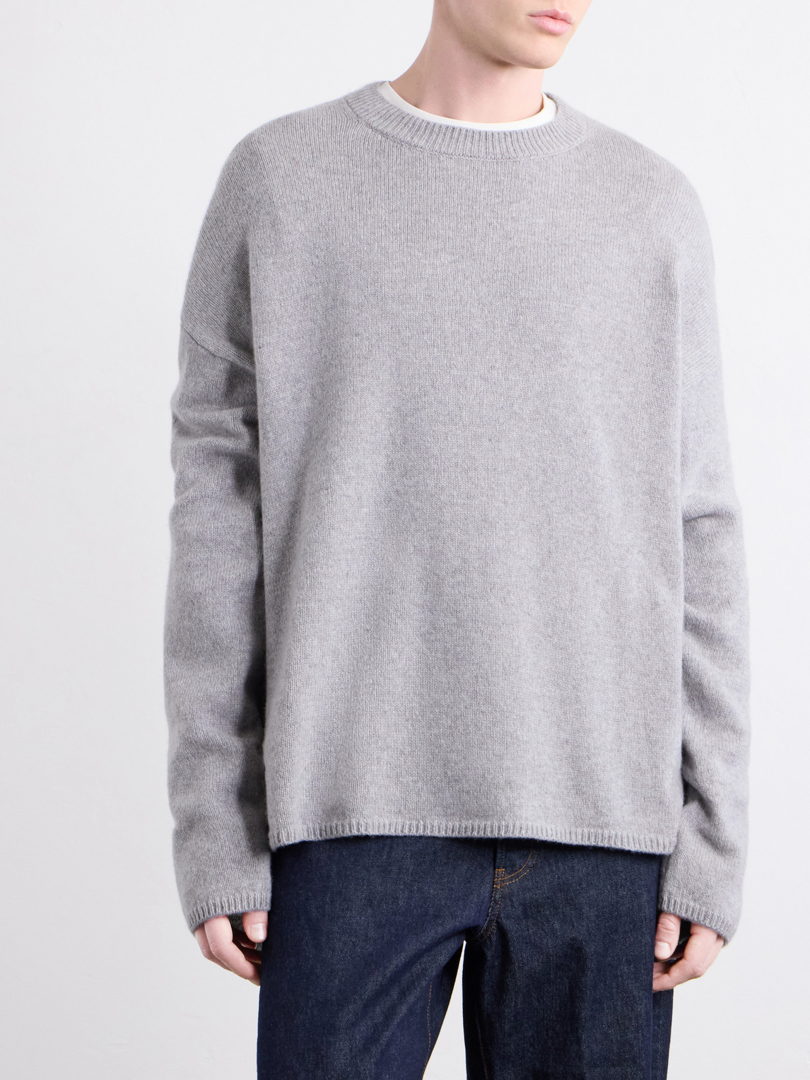Dume Brushed-Cashmere Sweater