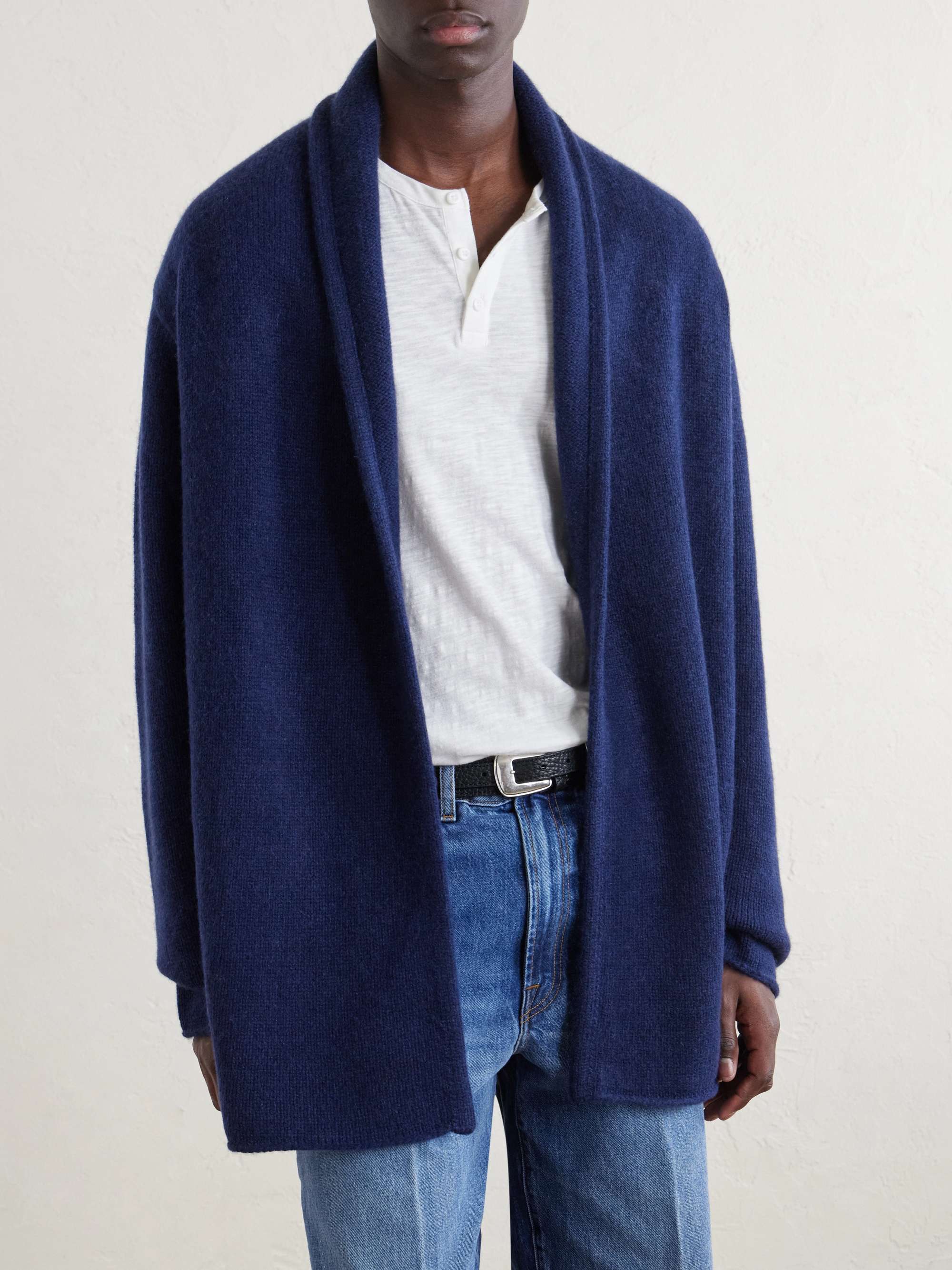 THE ELDER STATESMAN Italy Cashmere Cardigan