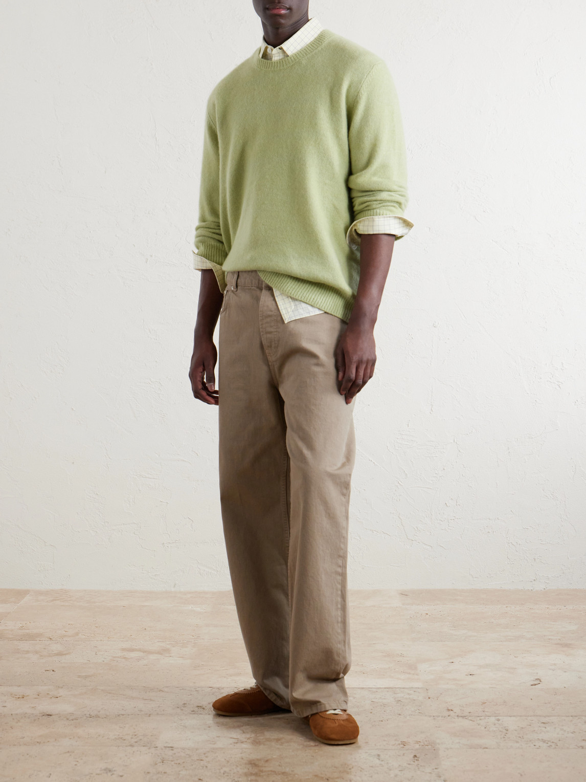 Nimbus Cashmere And Silk-Blend Sweater