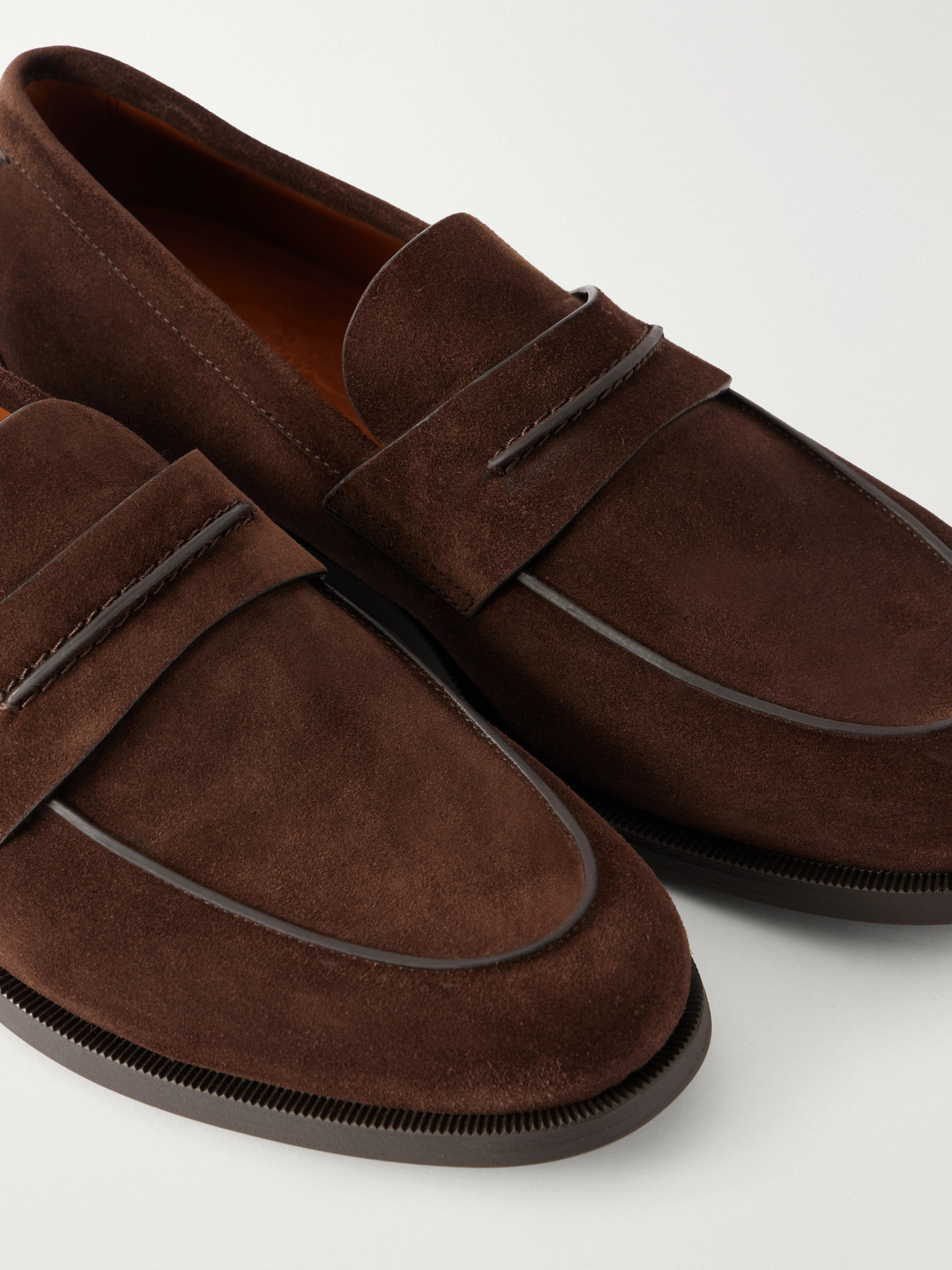 Suede Loafers
